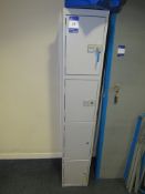 Shutter front Stationery Cabinet and 4-door Personnel Locker (located in Corridor)