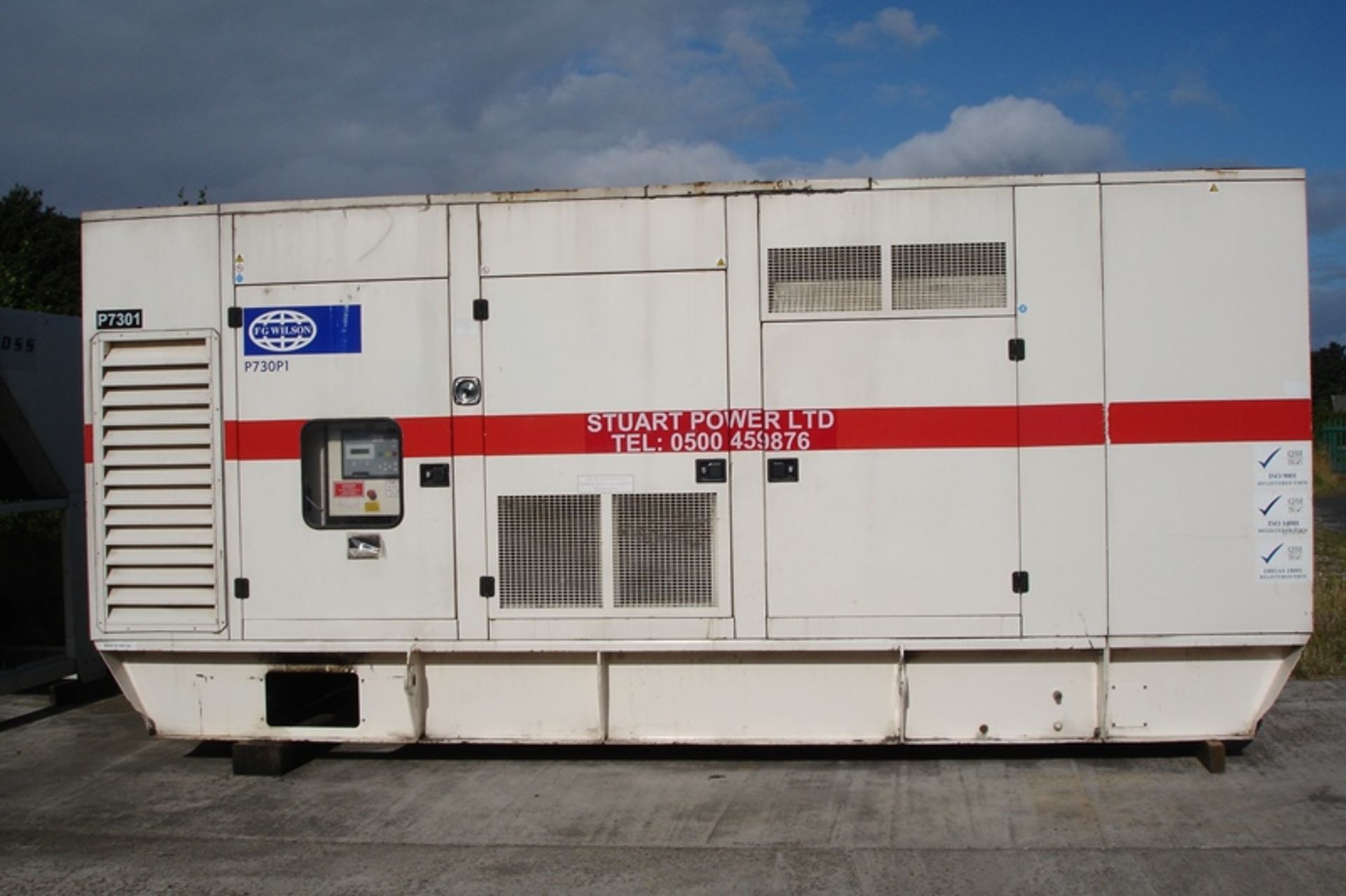 F G Wilson 730 KVA Generator