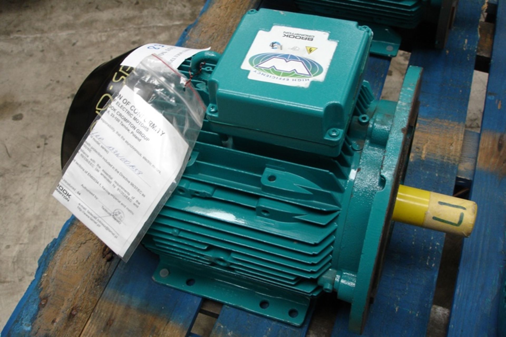 Brook Crompton 6.2kw Motor