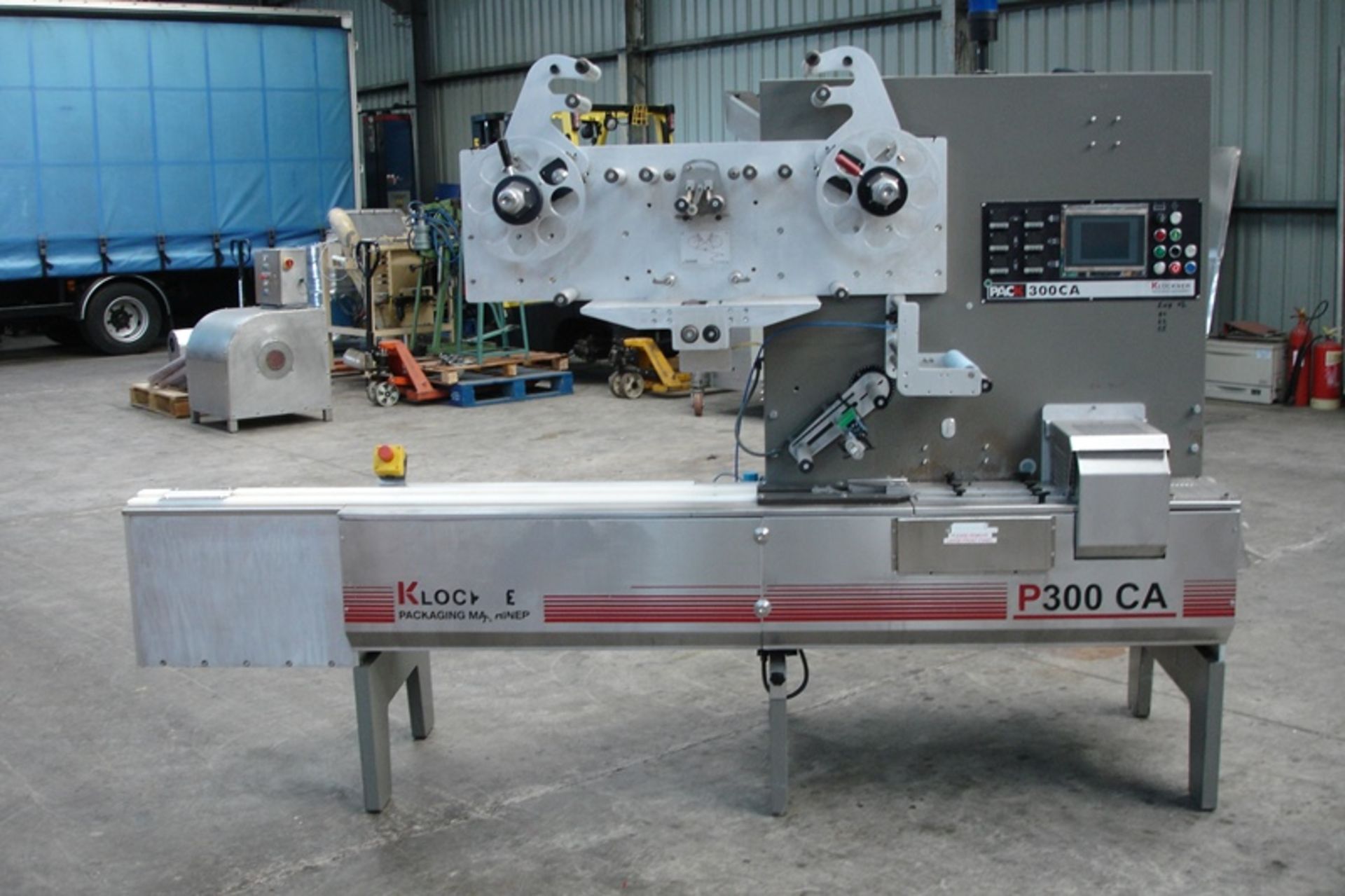 Klockner 300CA Flow wrapper