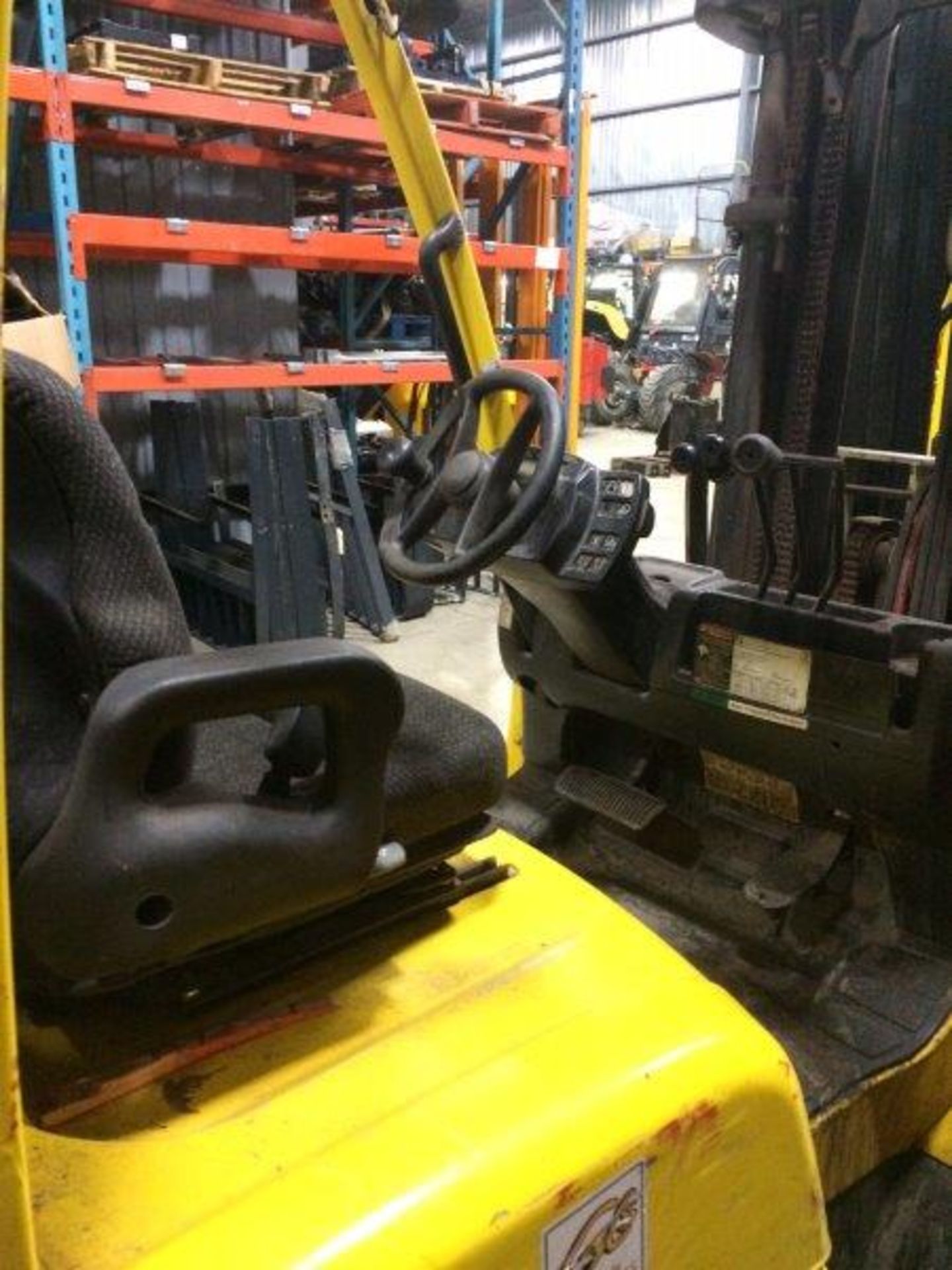 Hyster S59 Propane Lift Truck - Cap: 5000 lbs.- (30 day warranty on parts & powertrain from seller!) - Image 4 of 6
