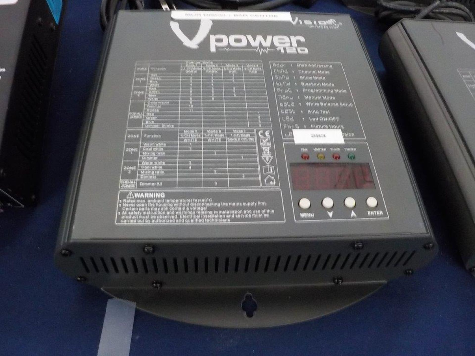 VISIO power 120, power controller mod:VP120XLR…..,