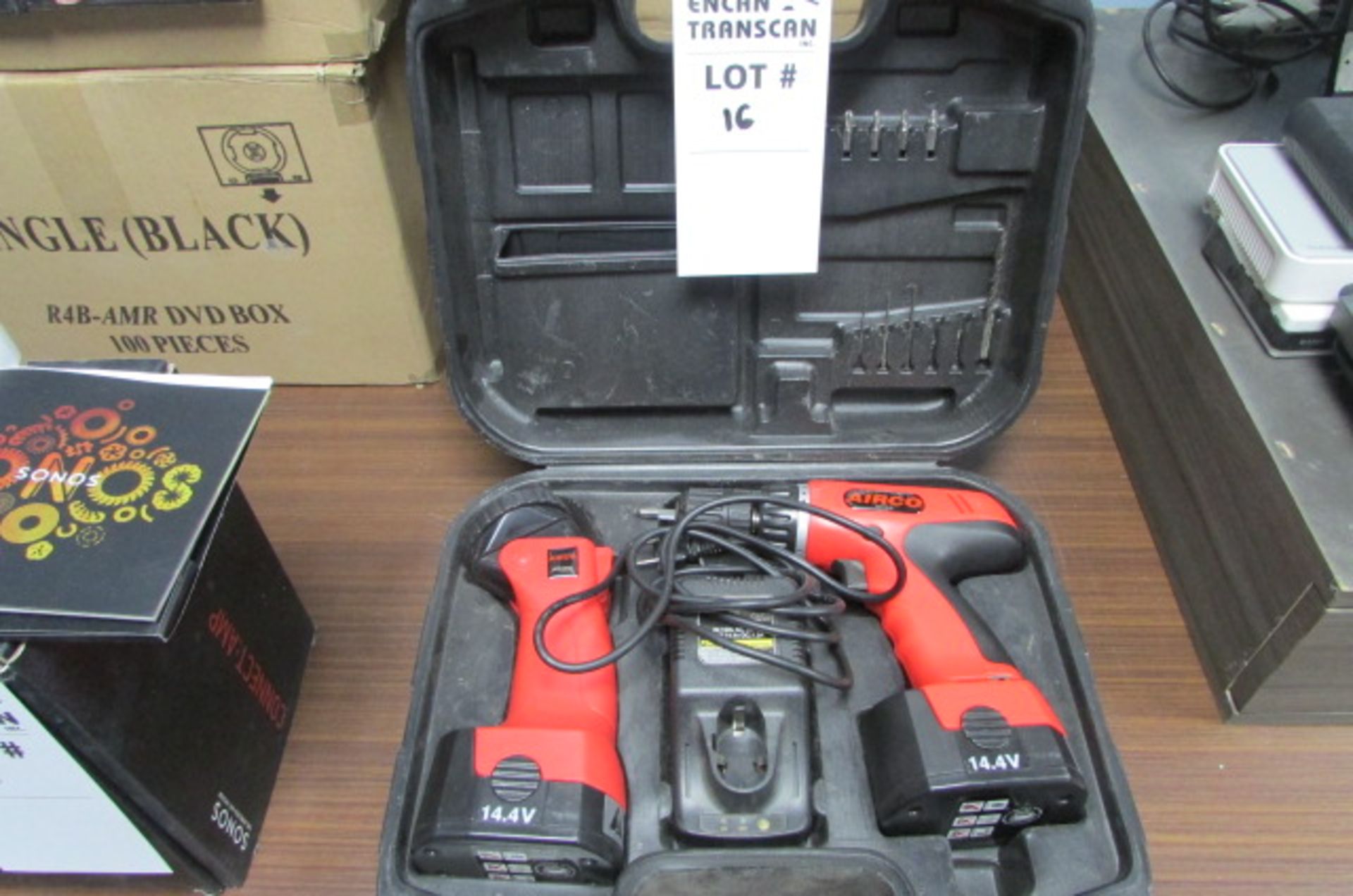 "AIRCO" WIRELESS DRILL w/lasp