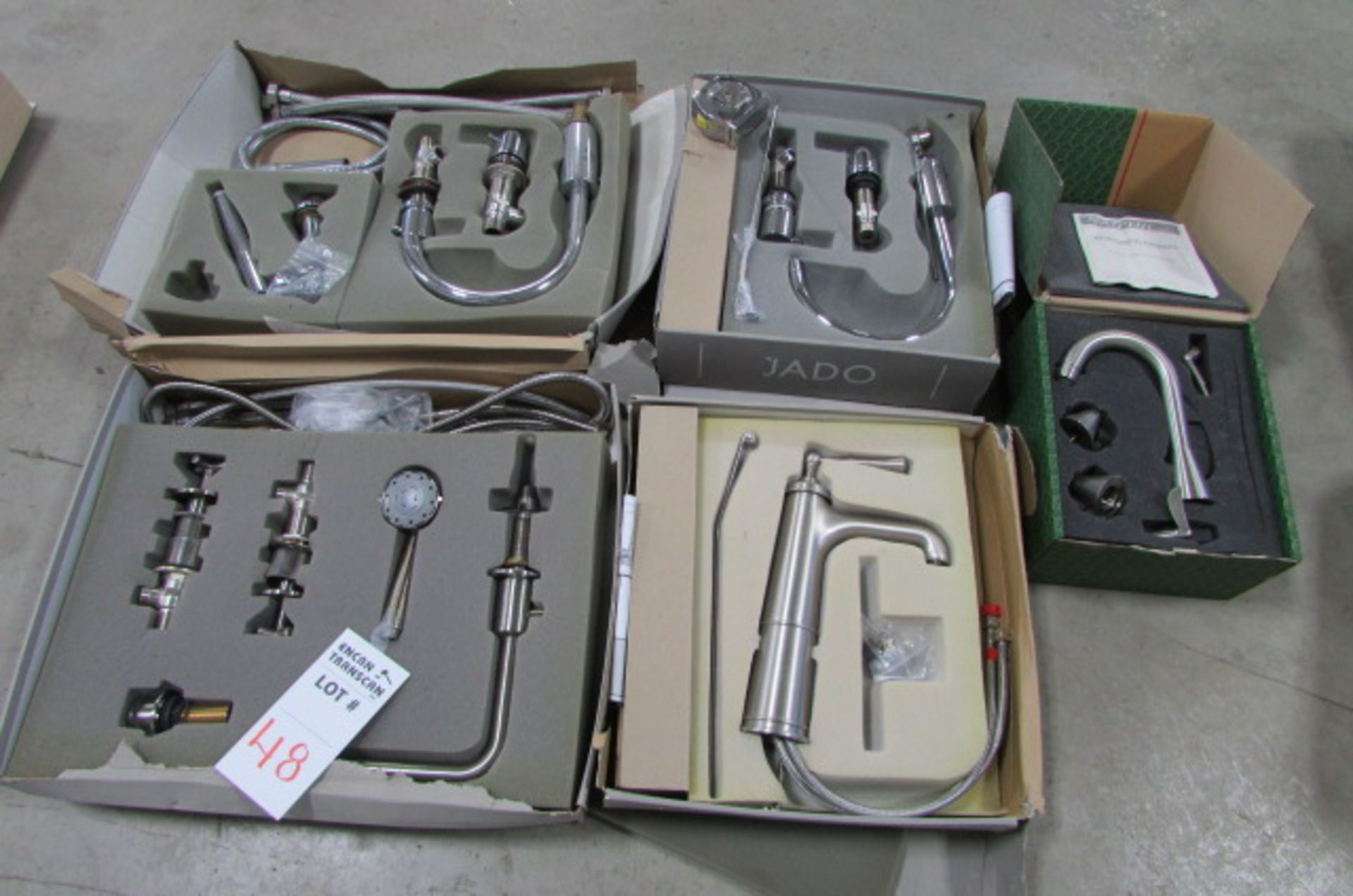 (5) ASST. STYLE FAUCETS