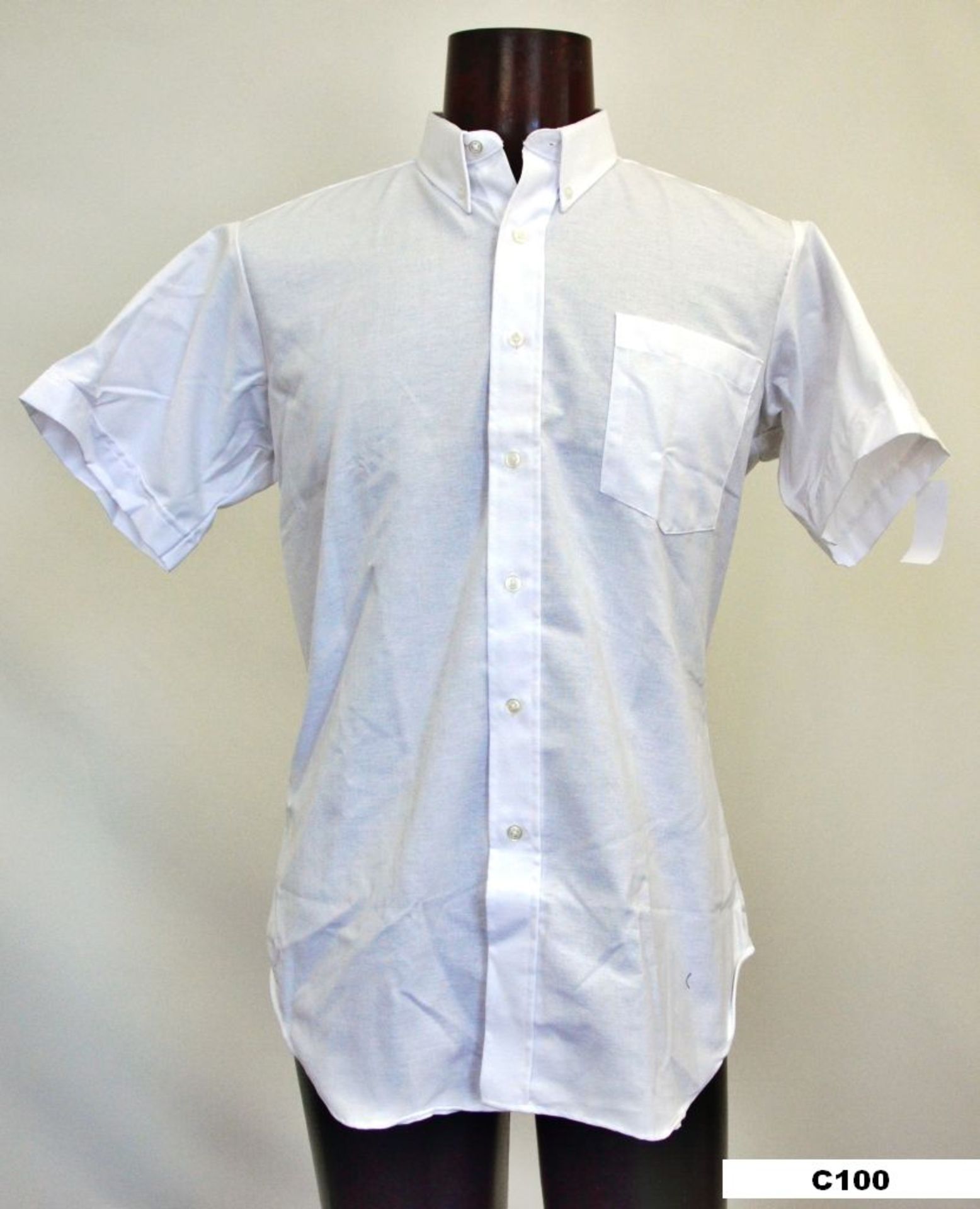 127 x Shirt S/S / White / C100 WH