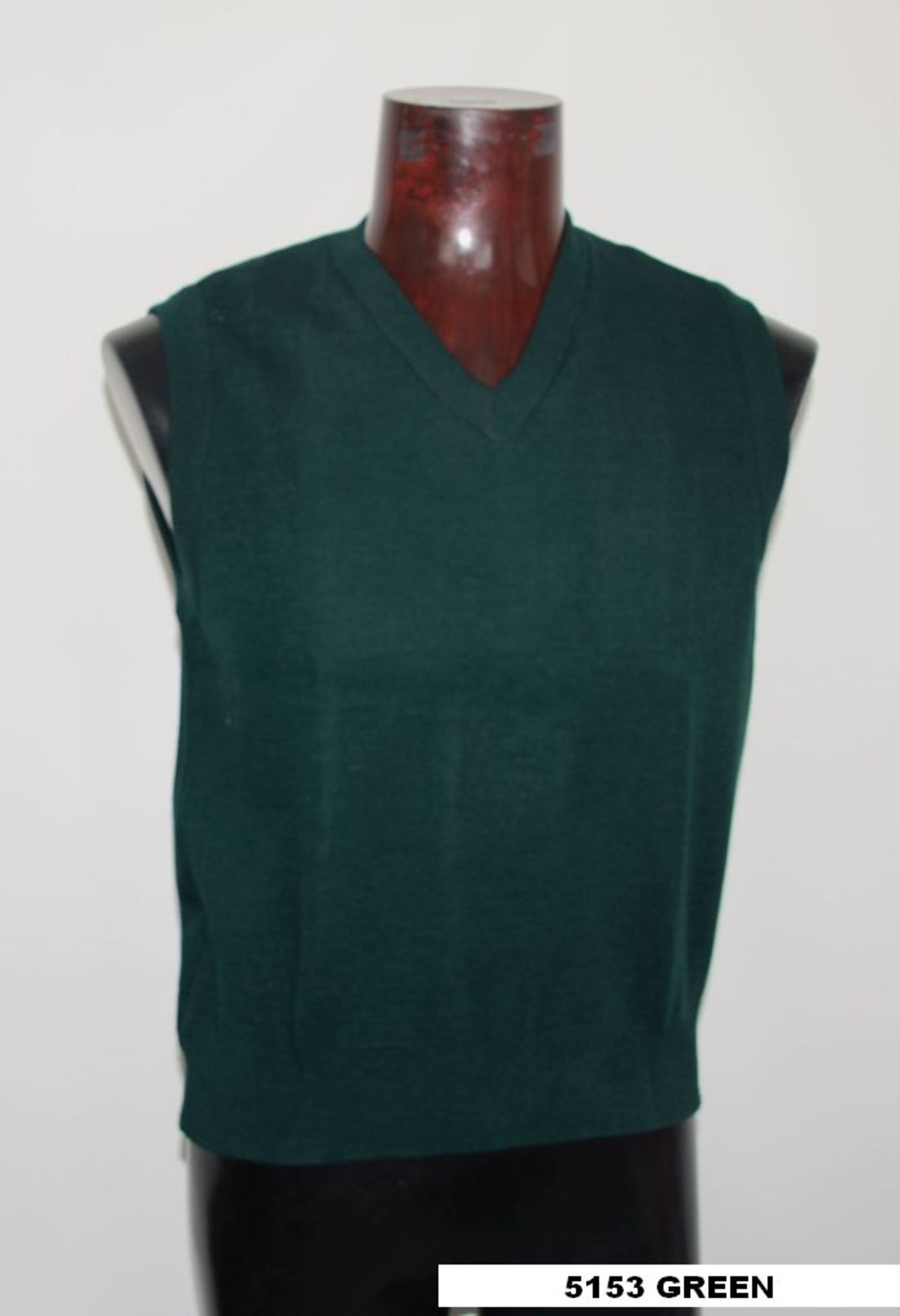77 x Sweater, V-neck / Black / 5153 BA - Image 2 of 2
