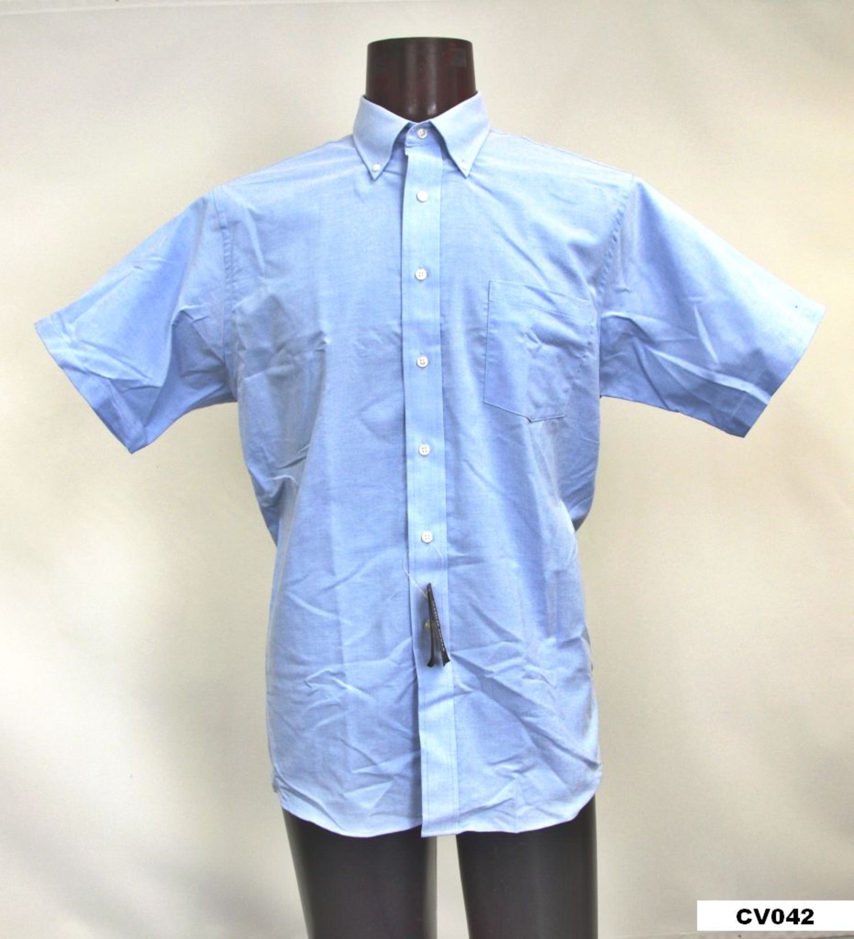 66 x Shirt S/S / Light Blue / CV042 BU