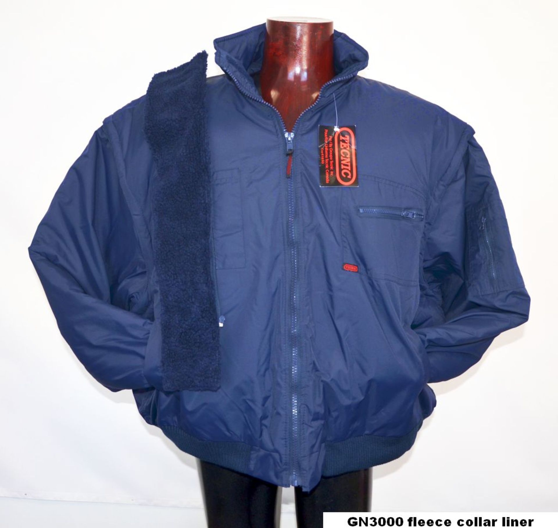 33 x Winter jacket / Navy Blue / GN-3000 BU - Image 2 of 5