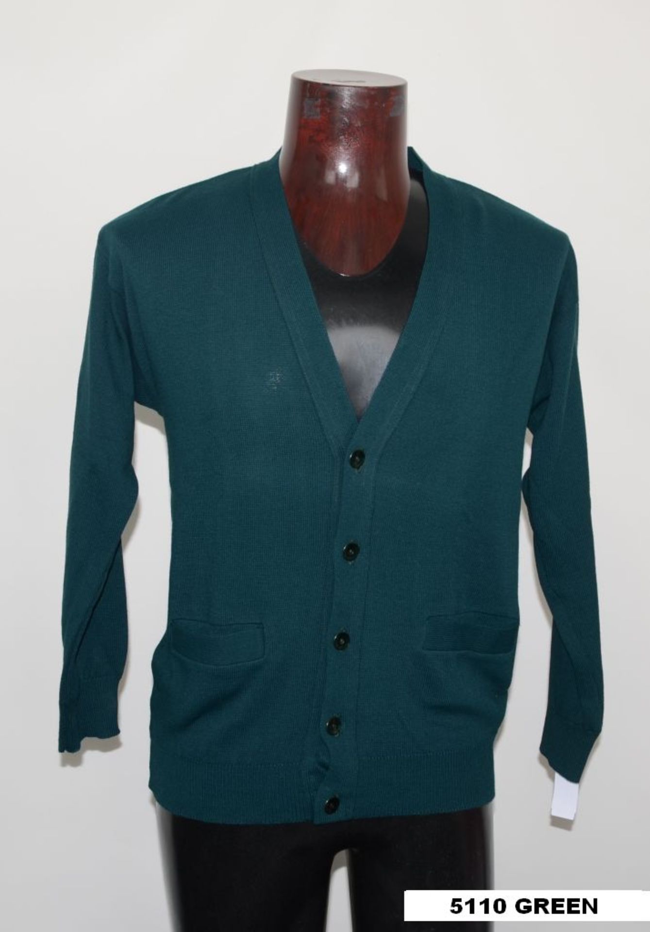 18 x Cardigan / Green / 5110 GN