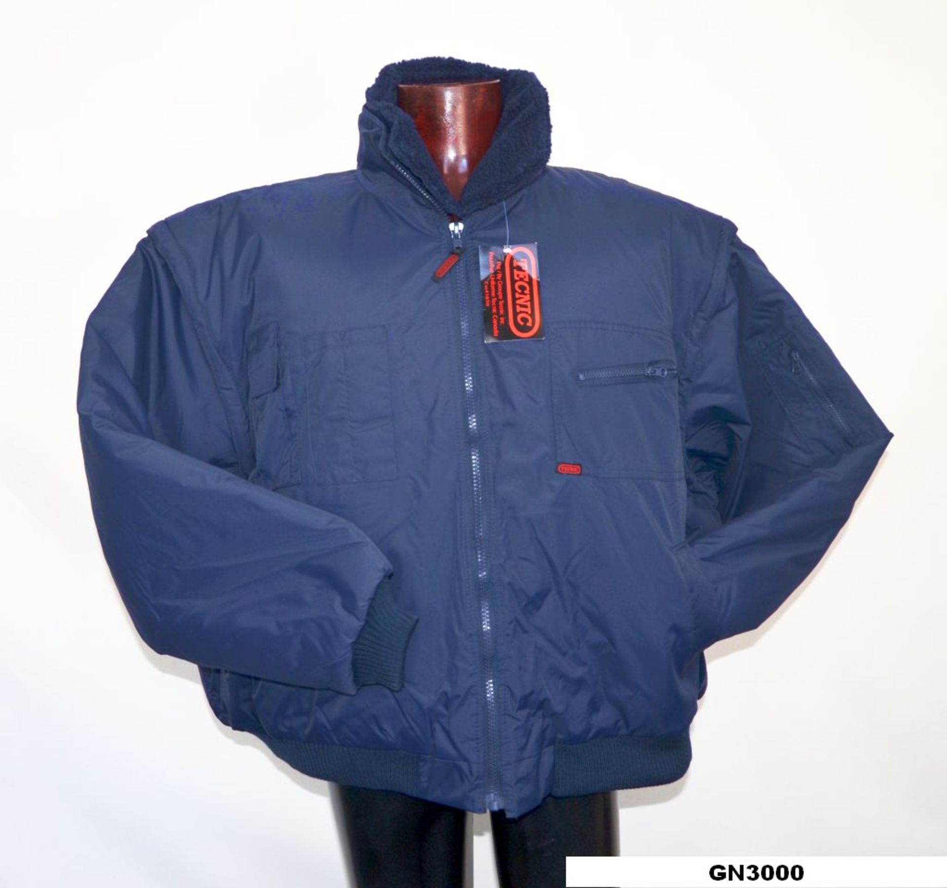 33 x Winter jacket / Navy Blue / GN-3000 BU