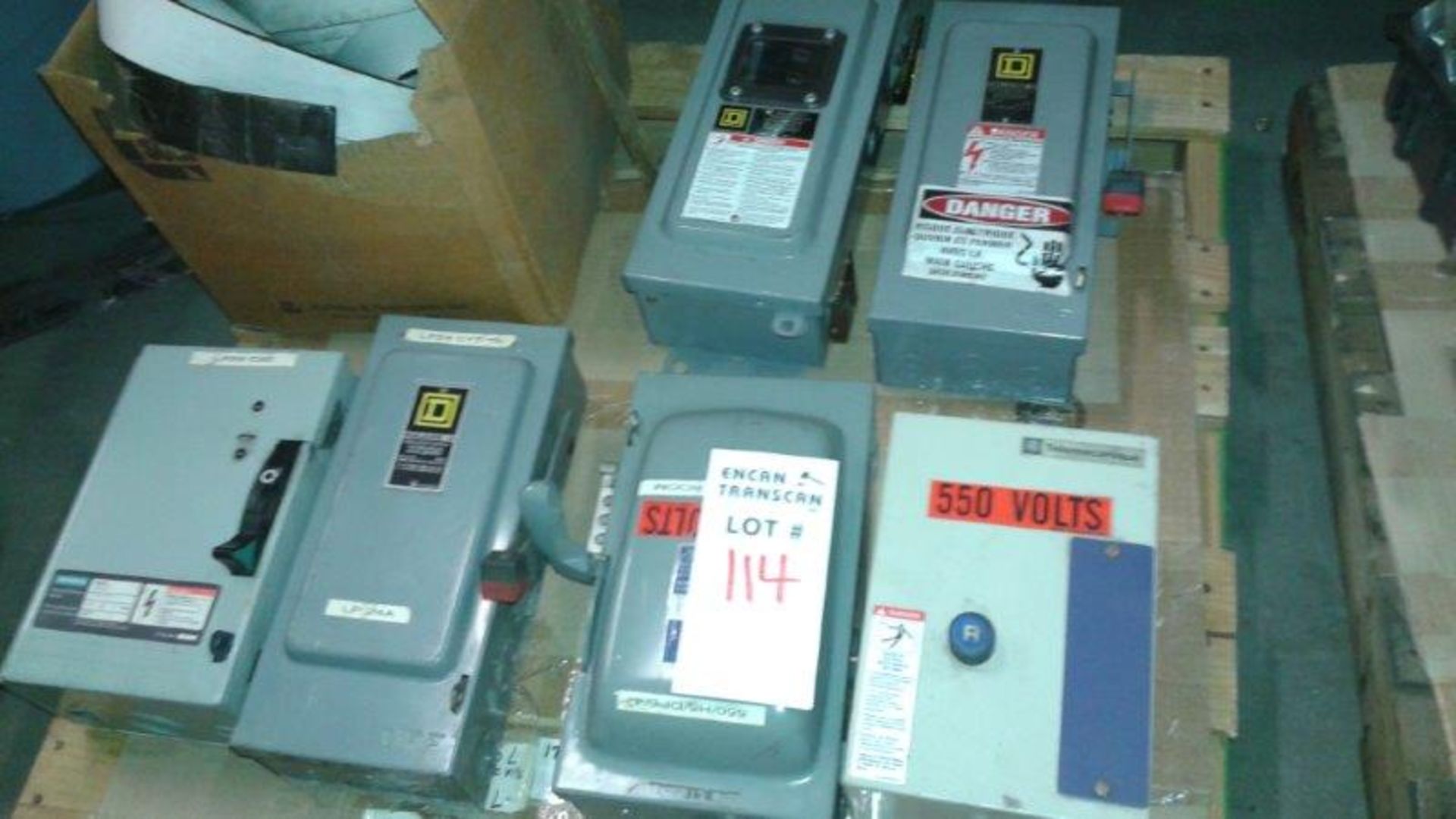 LOT: ASST. ELECTRICAL JUNCTION & SWITCH BOXES/PANELS, ASST. WIRING, EXTENSION LIGHTS, SMALL - Image 2 of 6