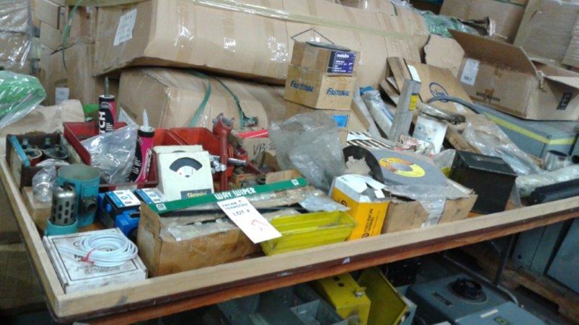 LOT: ASSORTED TOOLS & SUPPLIES, GRINDING WHEELS, PILOT VALVES, WAY WIPERS, ELECTRODES, WEJ-IT - Image 2 of 12