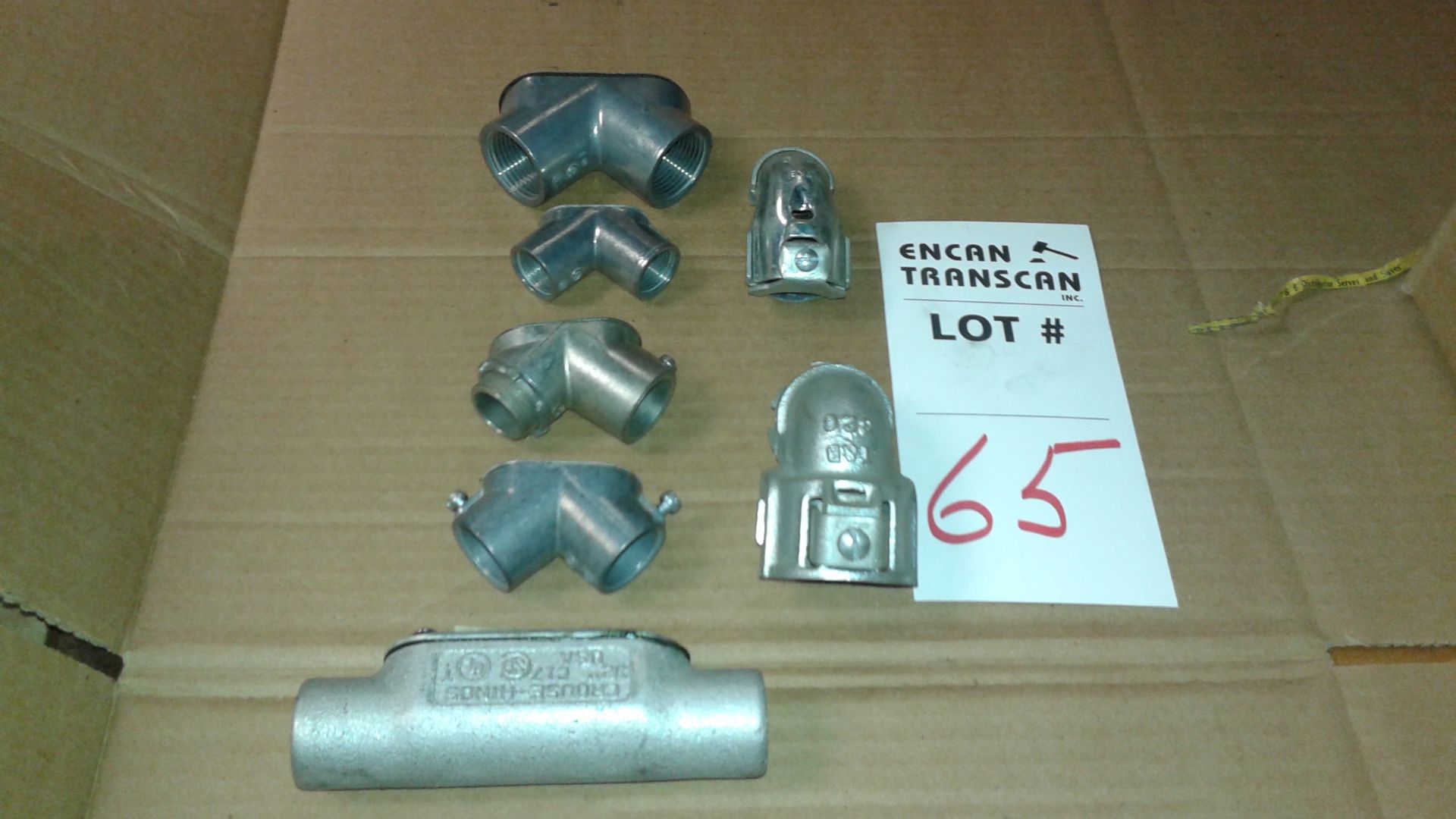 LOT: (300) ASST. GALV.CONDUIT FITTINGS - Image 2 of 6
