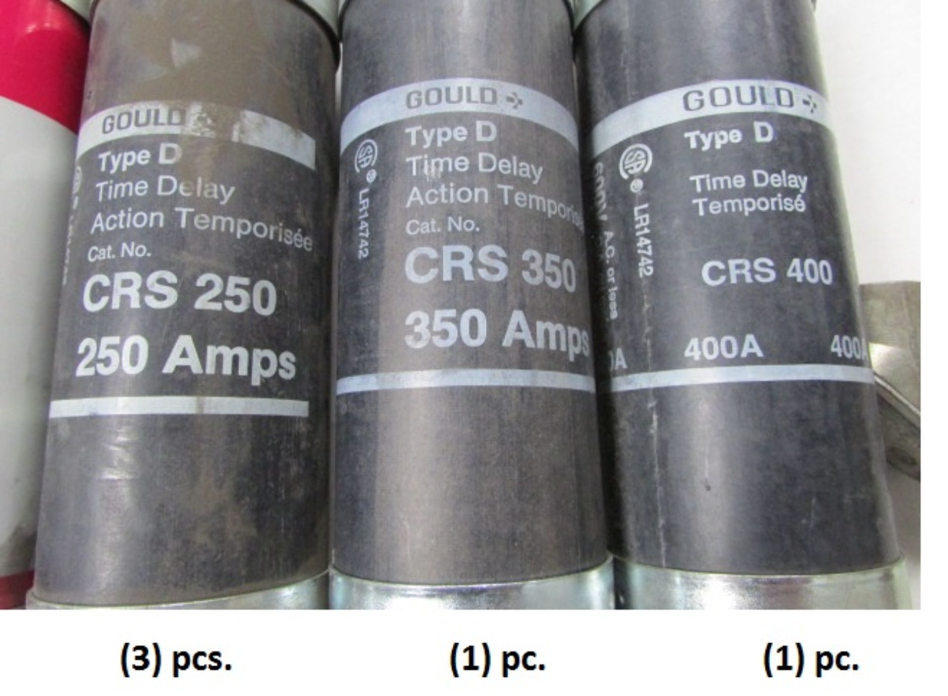 LOT: (20) ASST. 600 VOLT FUSES (SEE PHOTOS FOR INDIVIDUAL DETAILS & QUANTITIES ( ALL TESTED & - Image 3 of 4