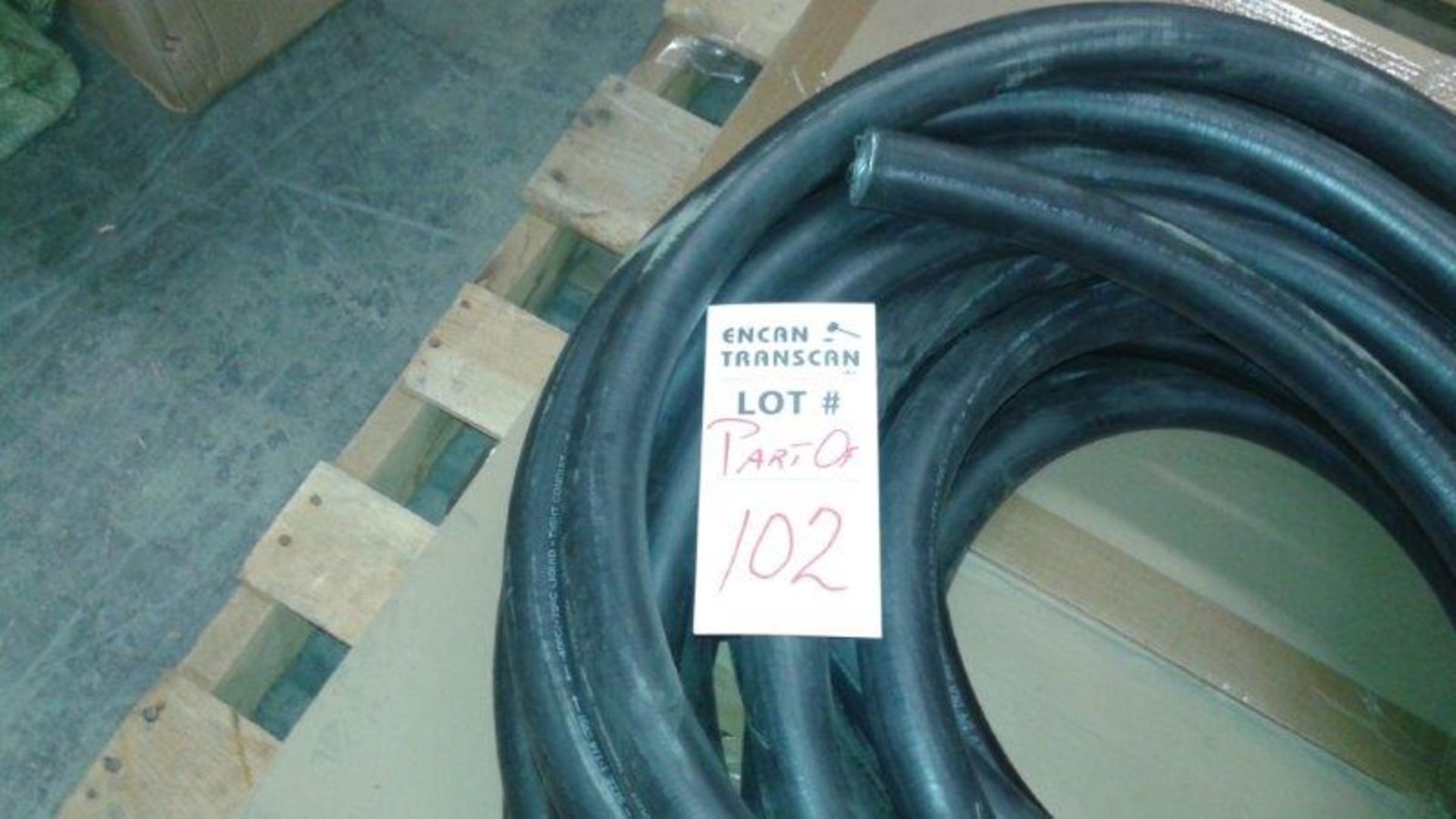 LOT: ASSORTED SPOOLS/ROLLS OF FLEX-TUBING (3/4'', 1 1/4'', ETC.) - Image 3 of 4