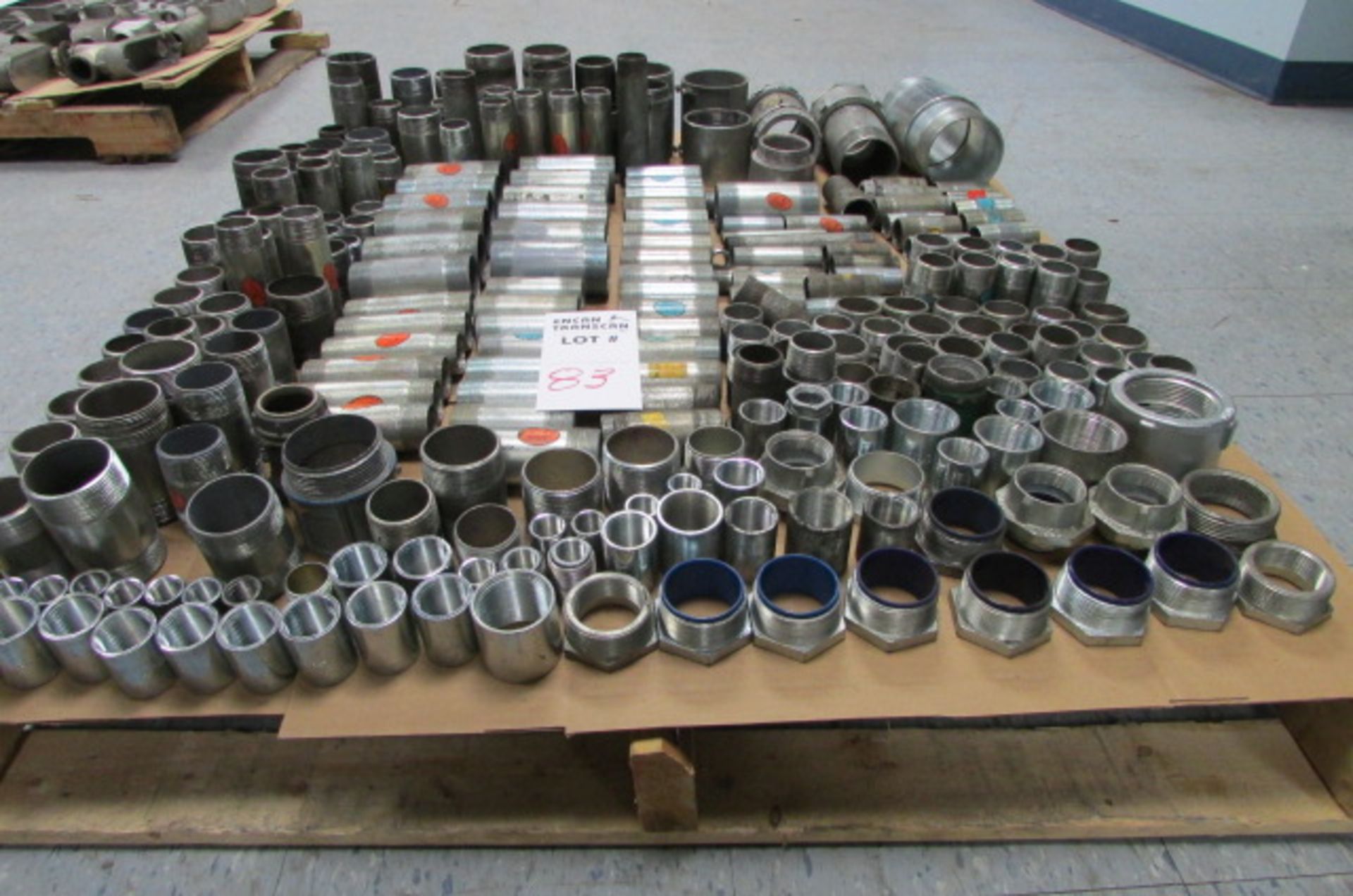 LOT: LARGE QTY. GALV. CONDUIT CLAMPS, HOLDERS, & ACCESSORIES - Image 3 of 4