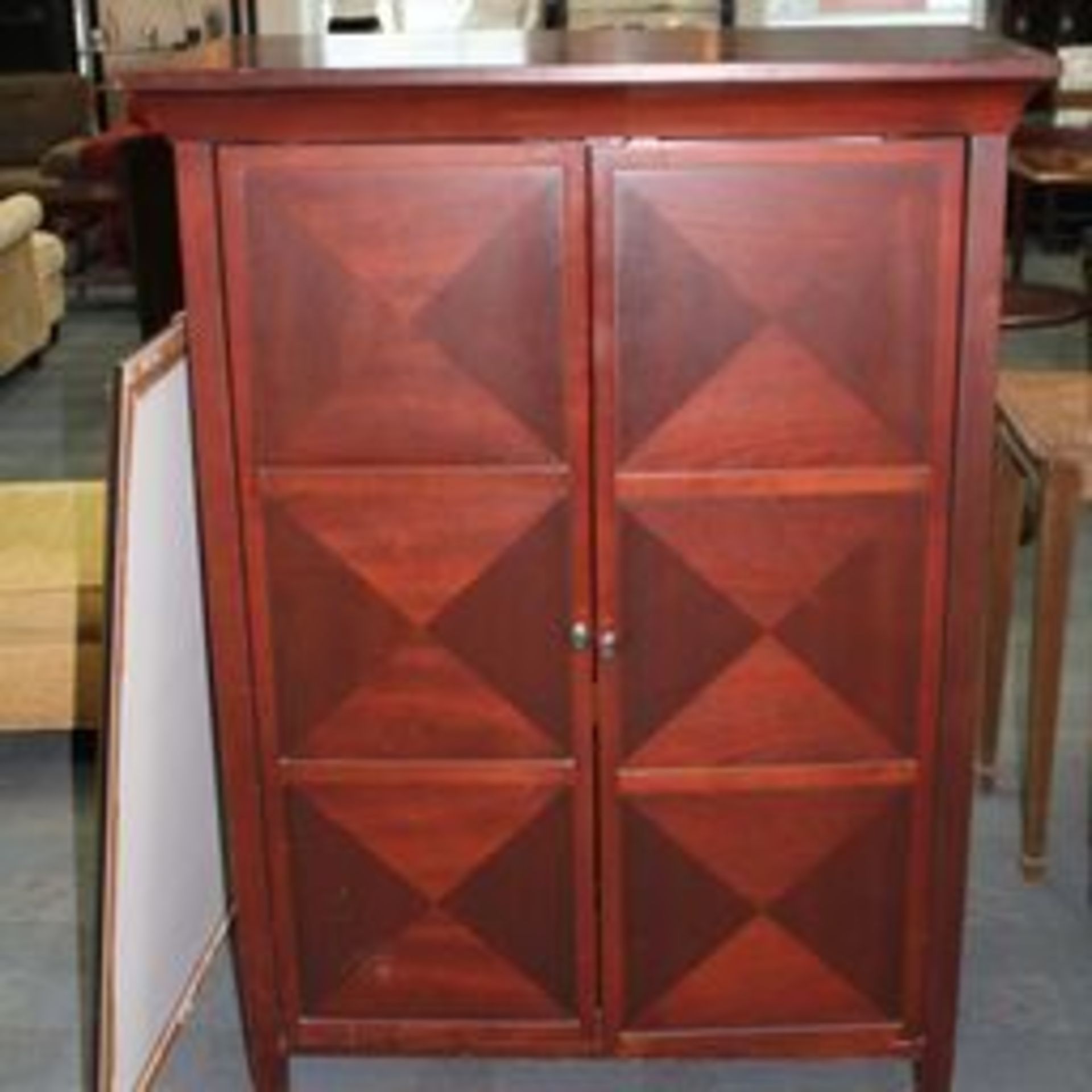 2-DOOR DRESSER, HIDE-A-WAY DOORS & TV SLIDE UNIT - 36'' x 54'' x 24'' - Image 2 of 2