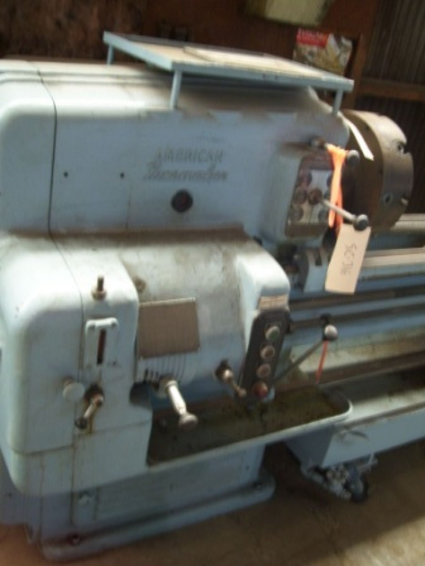 American Pacemaker 14" x 150" Lathe with chuck - Image 2 of 2