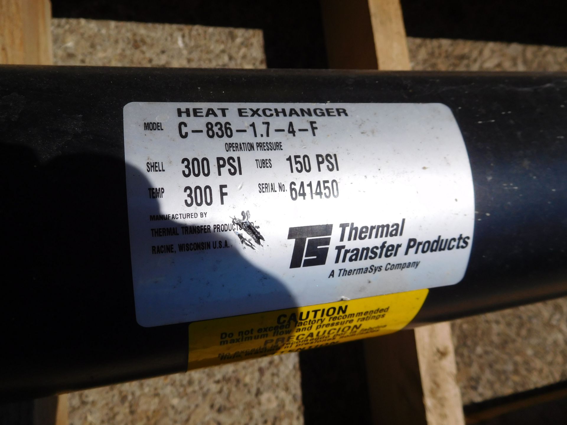 One Lot of (4) Thermal Transfer Product Heat Exchangers - Image 2 of 2