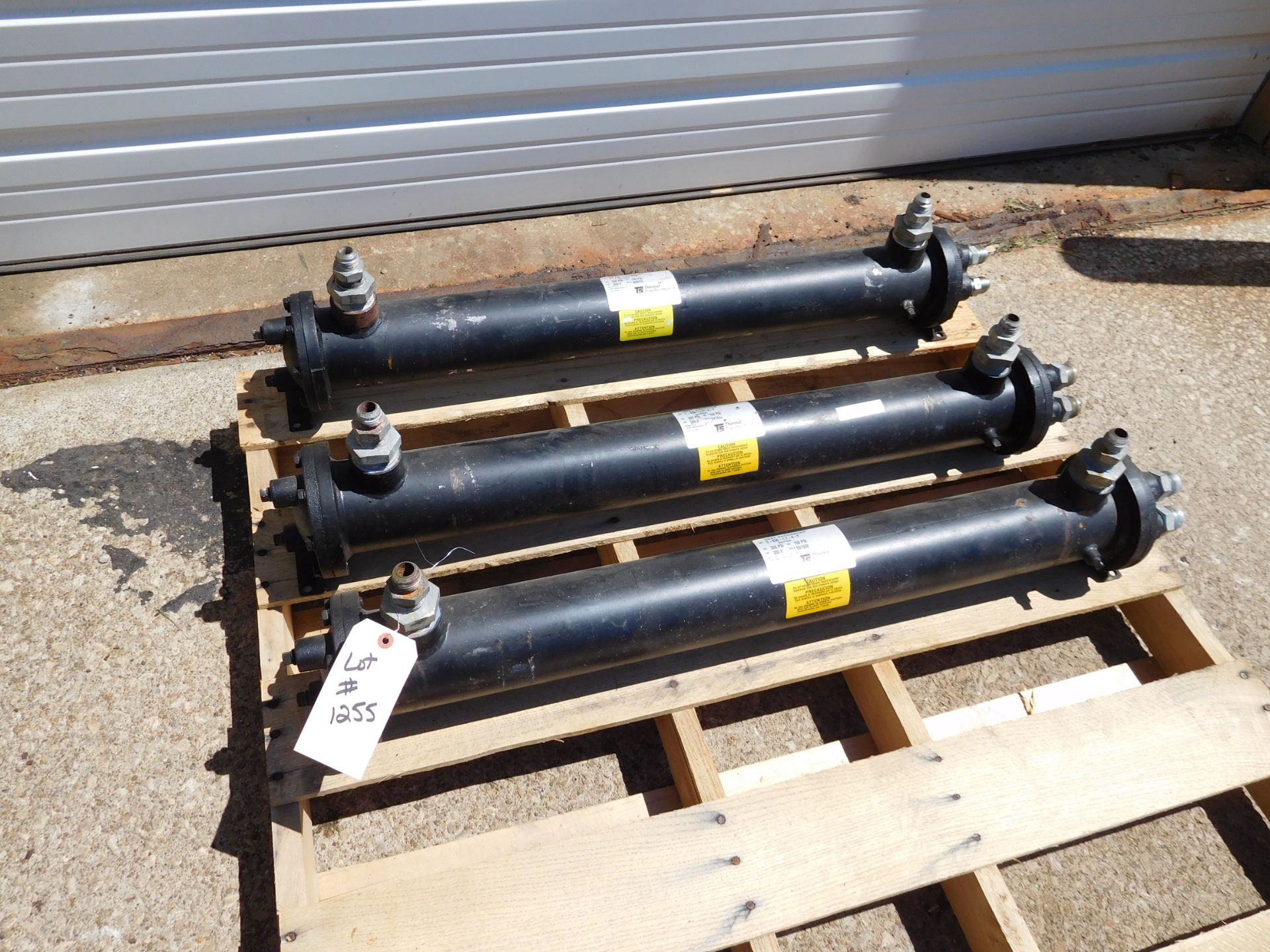 One Lot of (3) Thermal Transfer Product Heat Exchangers