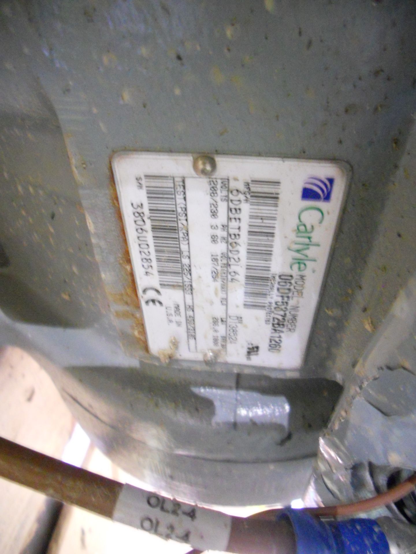 Carlyle Compressor M# 06DF5372BA1260 - Image 3 of 3