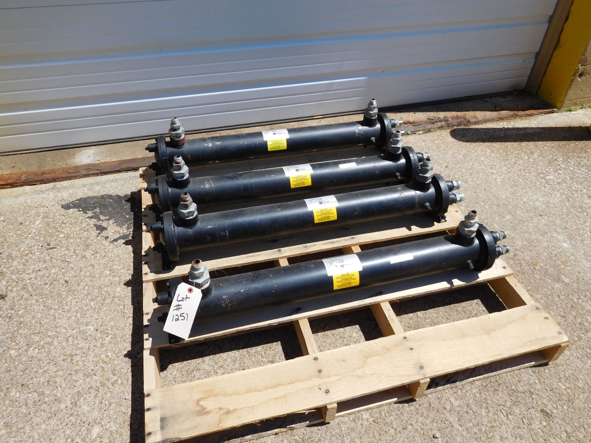 One Lot of (4) Thermal Transfer Product Heat Exchangers