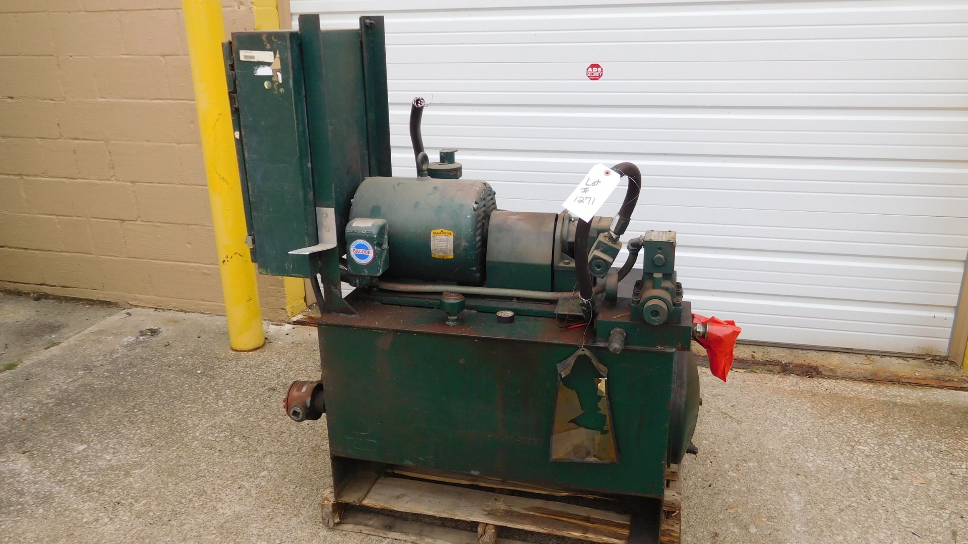 Union Pak 15 HP for compactor with vickers vane pump