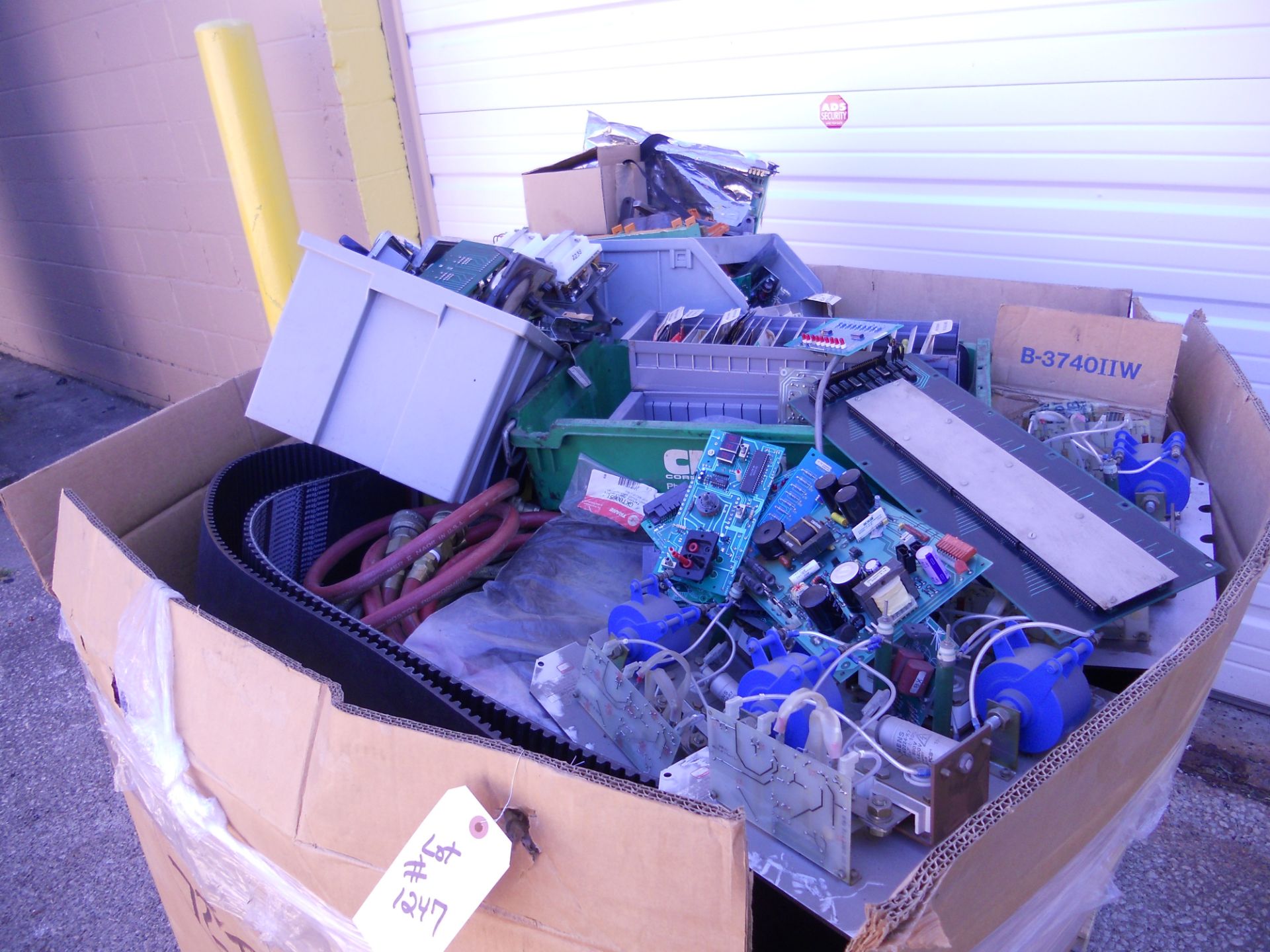 One pallet of Misc boards/electrical supplies and misc items