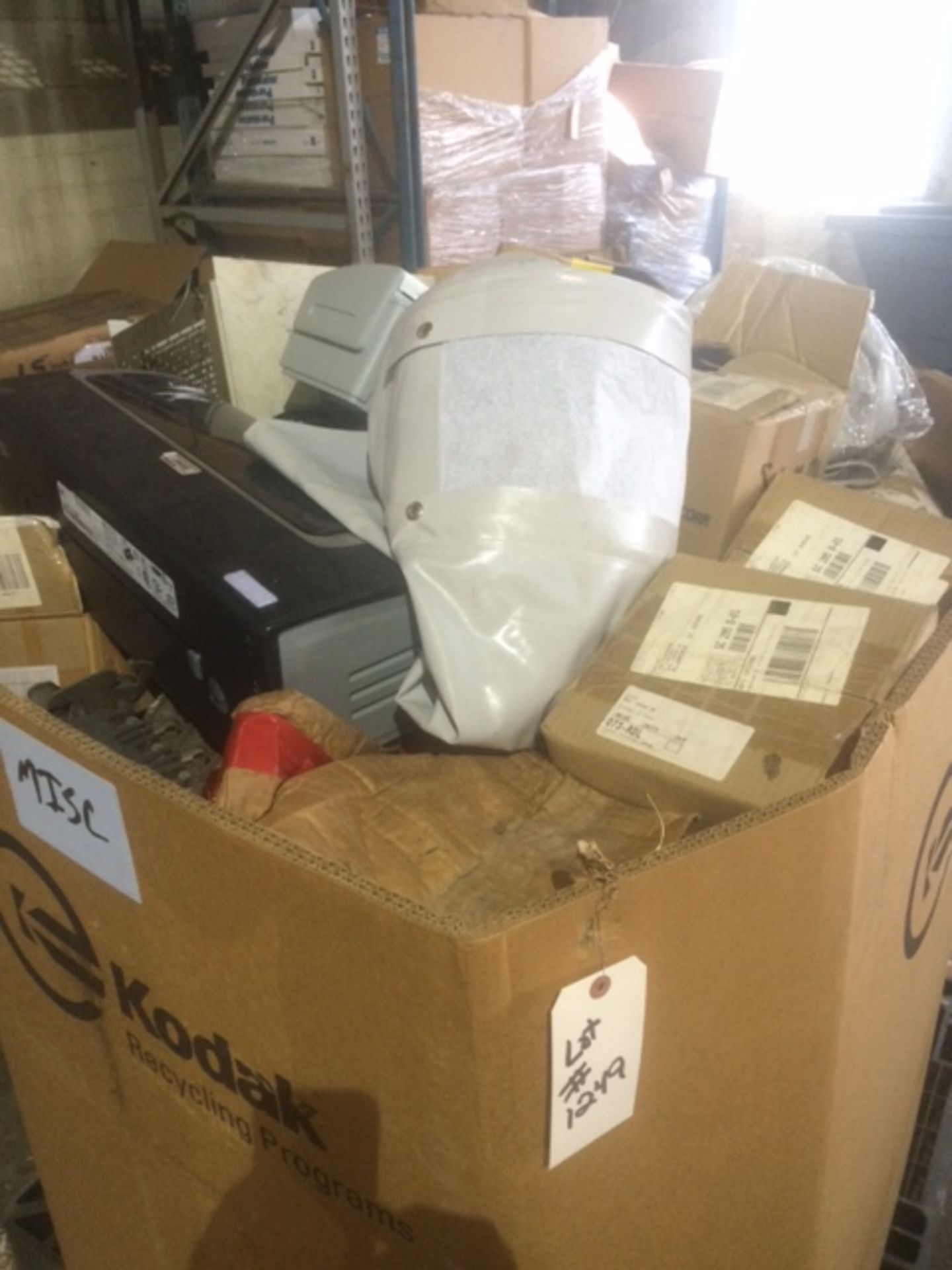 One pallet full of misc.items including some printers