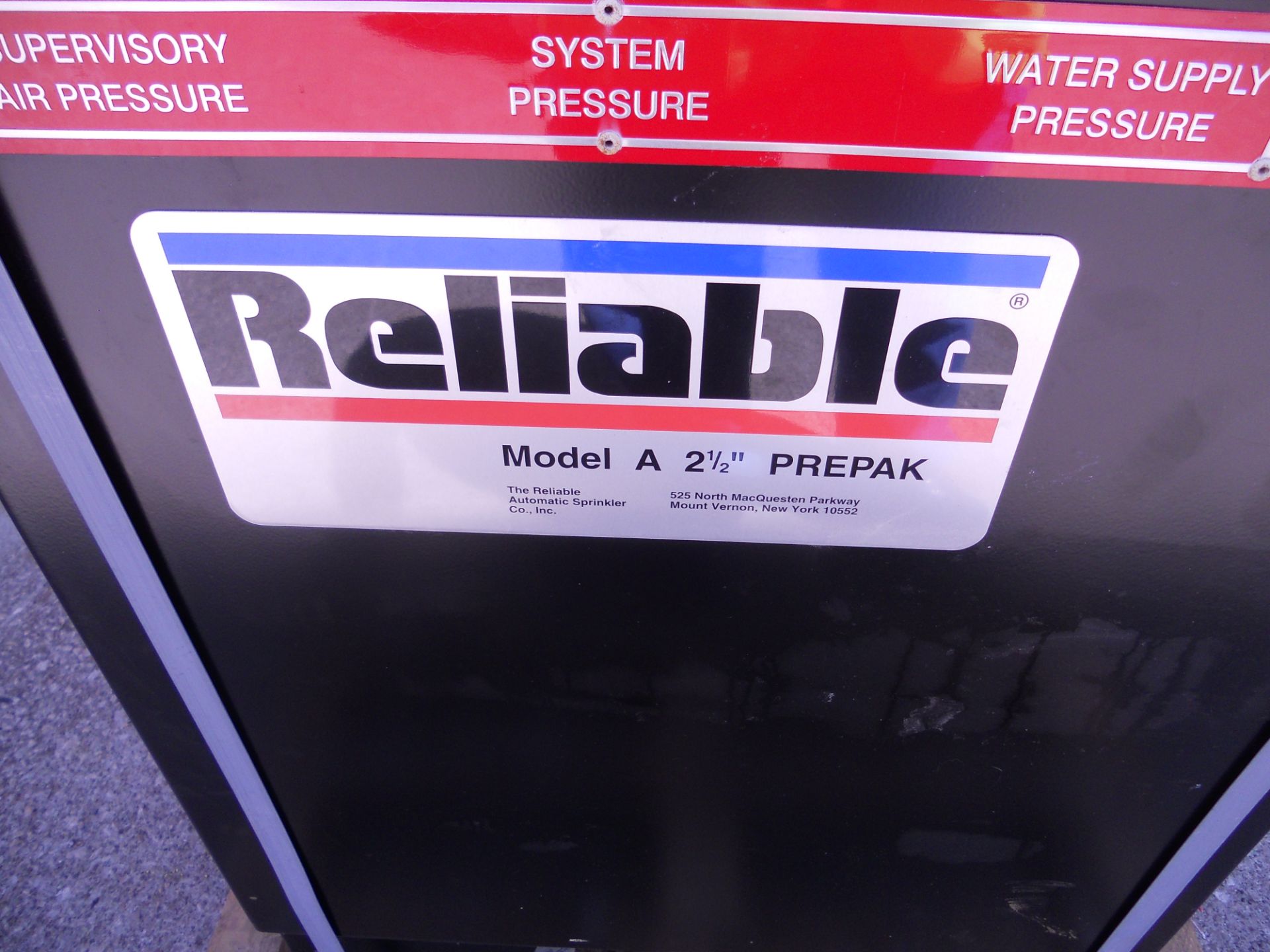 Reliable Model: A 2-1/2 Prepak Preaction Cabinet with system sensor - Image 4 of 4
