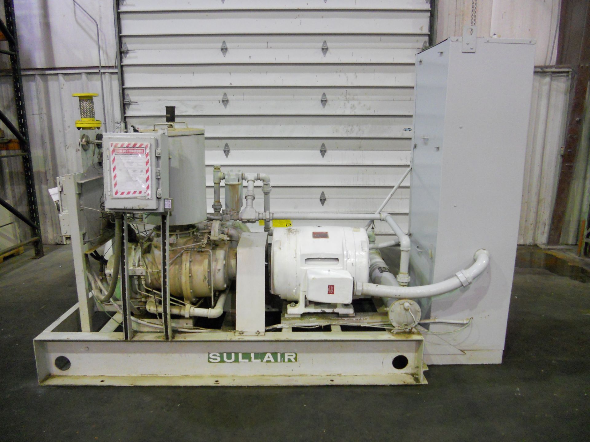 Sullair 125 HP Air Compressor with soft starter