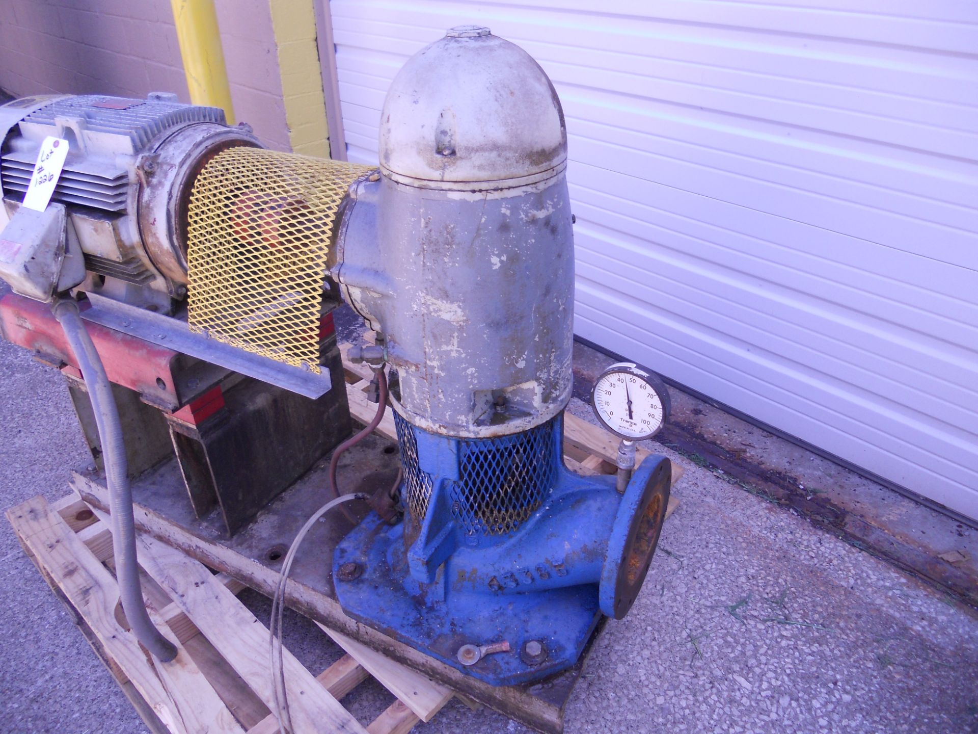 Gould pump with Amarillo Gear Drive; with 30 HP motor - Image 2 of 4