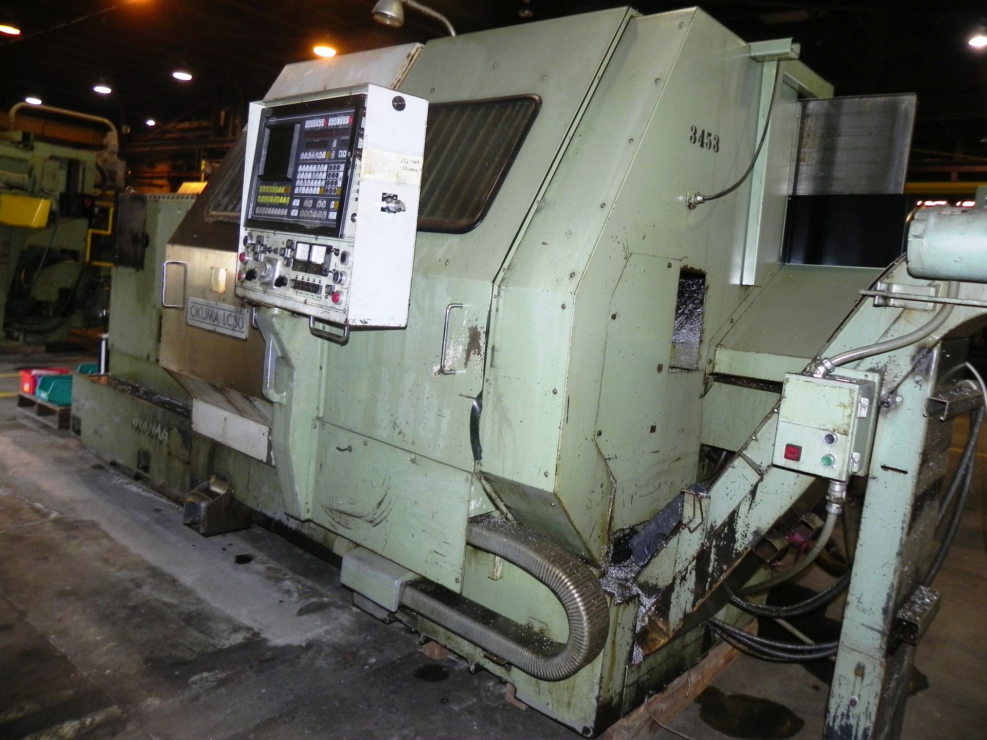 Okuma LC30 CNC Lathe OSP3000 - Image 2 of 8