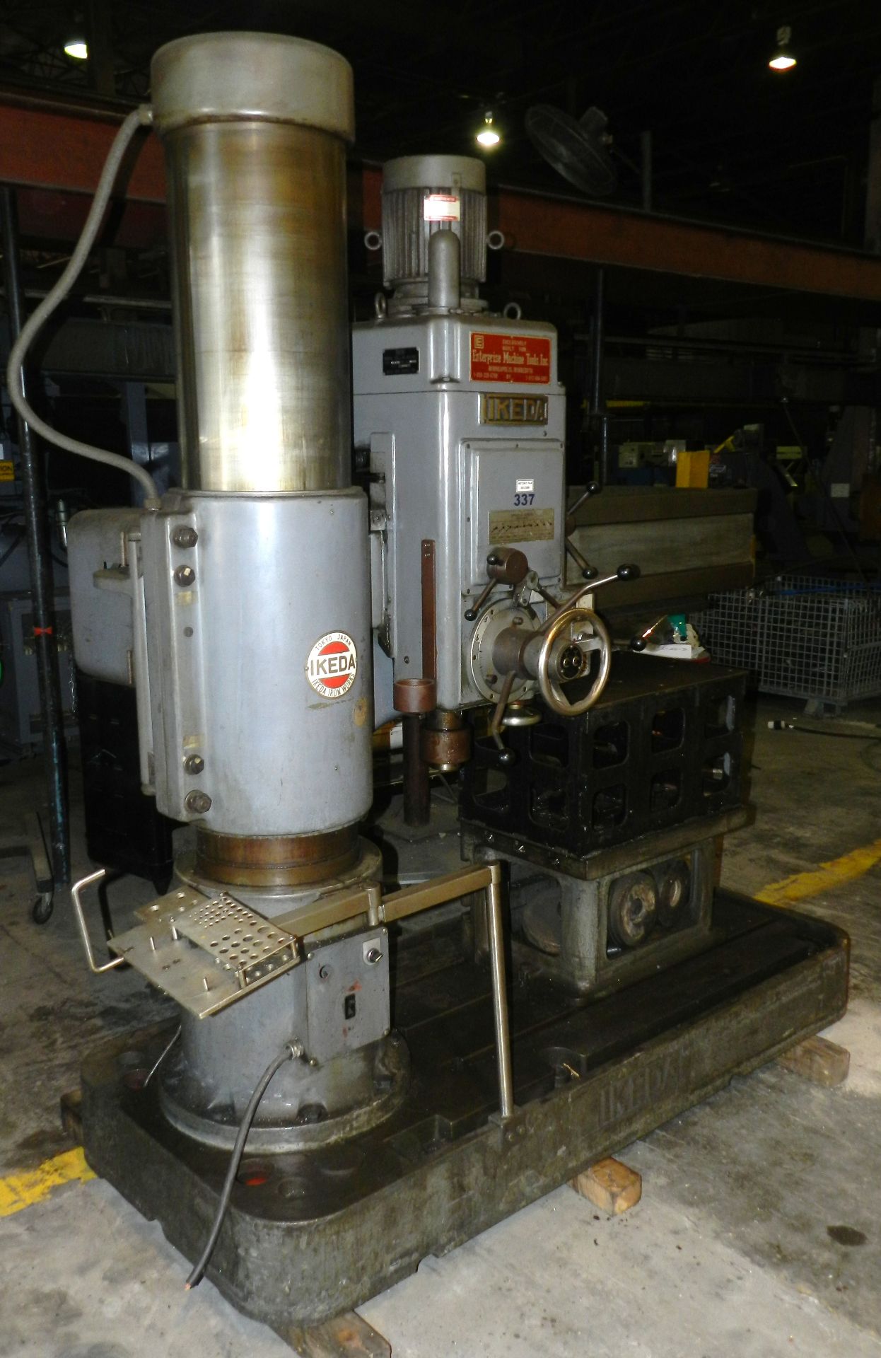 Ikeda RM-1375 Radial Drill Drilling Machine 5' x 13" - Image 3 of 8