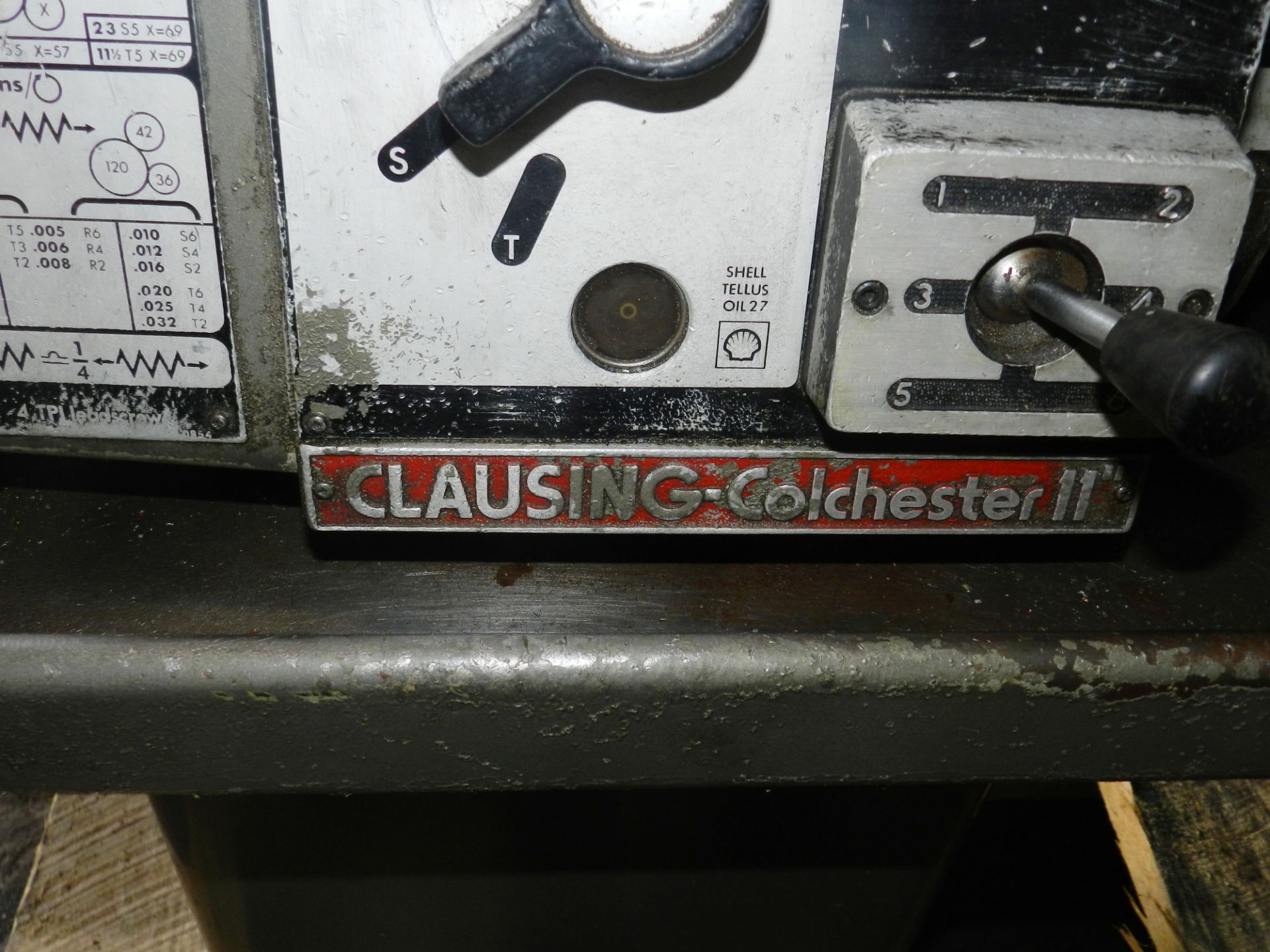 Clausing Colchester 11" Engine Lathe - Image 3 of 7