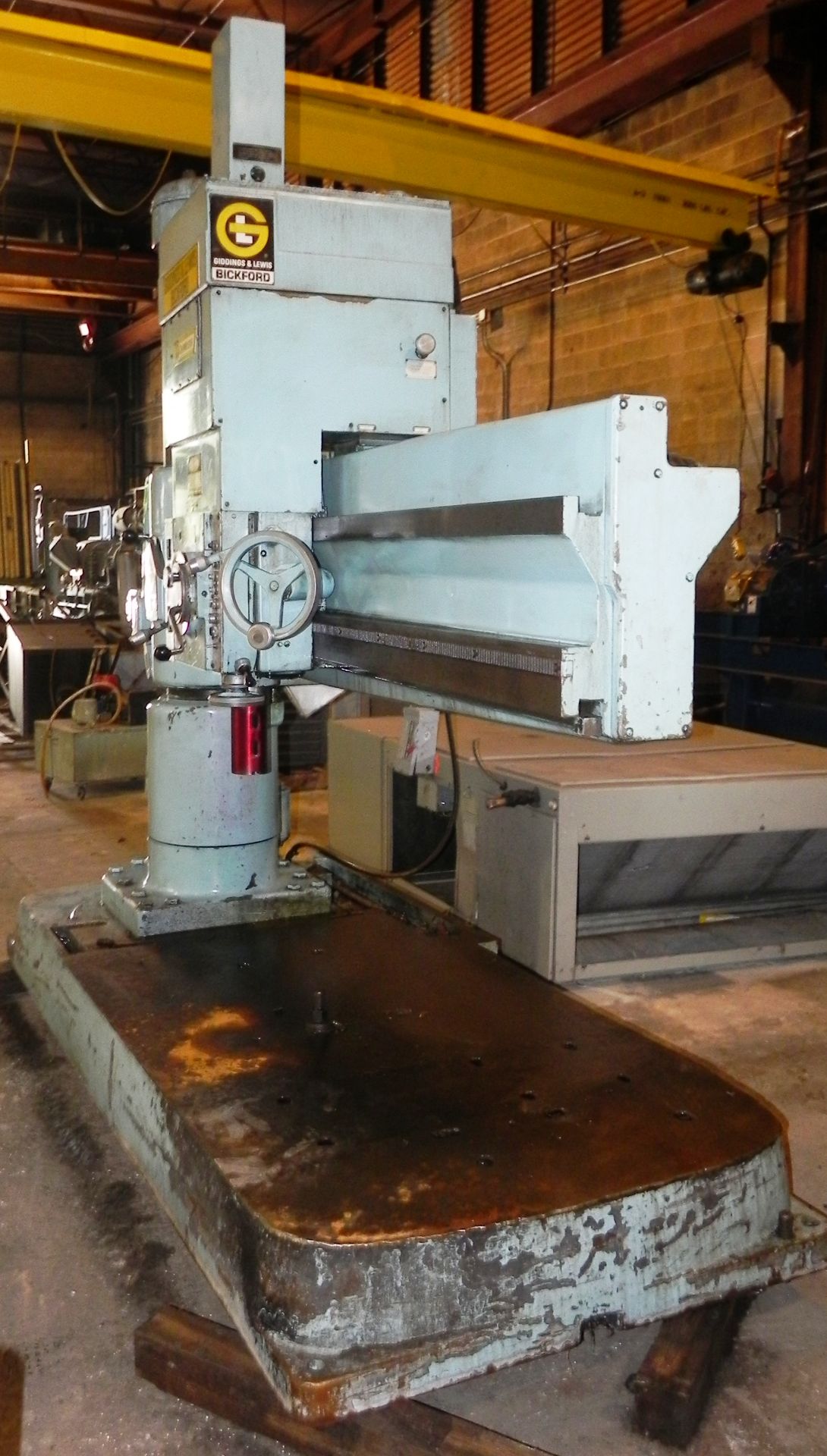 Giddings & Lewis Bickford ChipMaster 6' x 10" Radial Arm Drill - Image 2 of 12