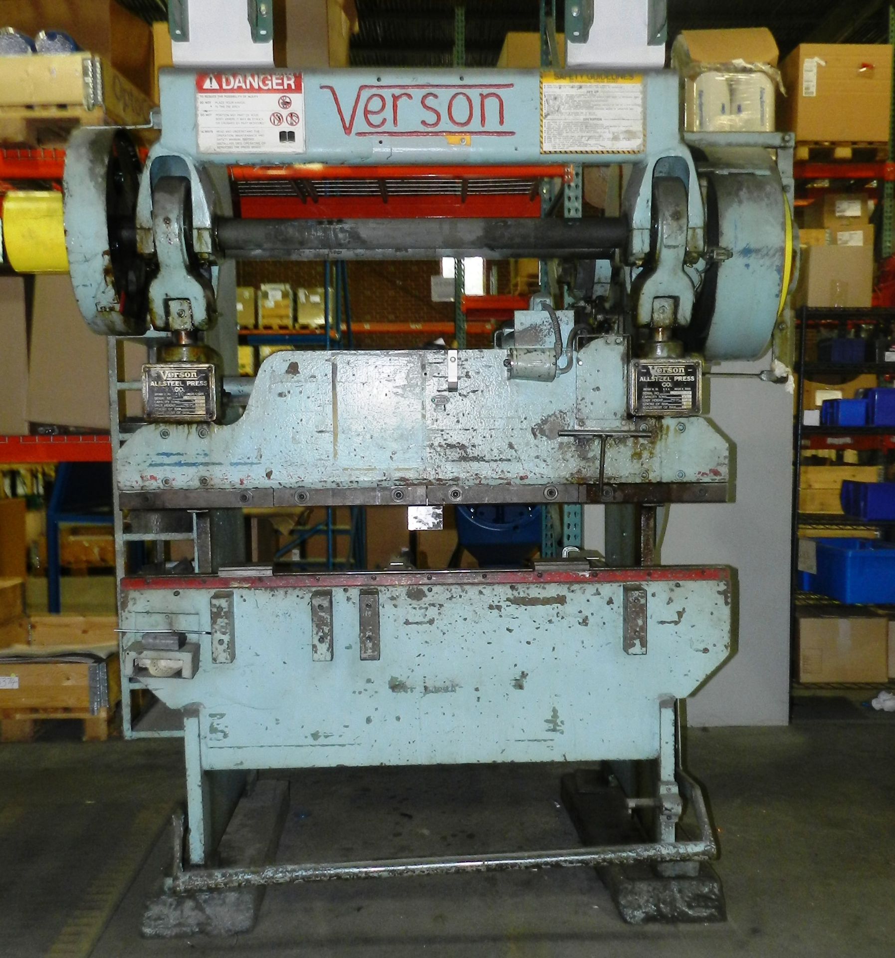 Verson 45 Ton Press Brake