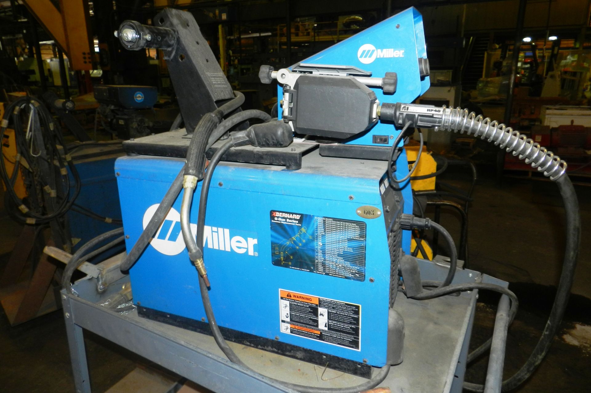 Miller Invision 456MP Welder w/ Wire Feeder - Image 5 of 7