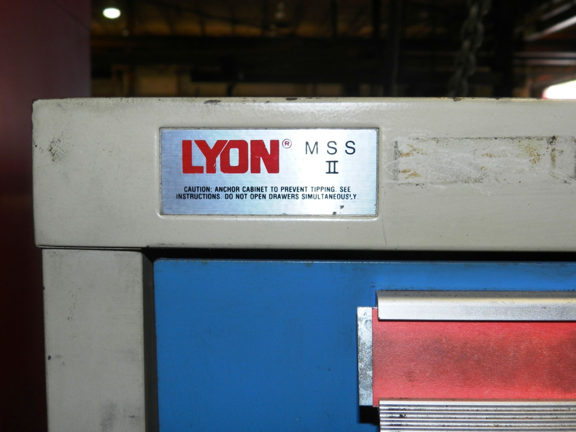 Lyon 11 Drawer Vidmar Industrial Cabinet 30" x 27.5" x 59" - Image 3 of 3