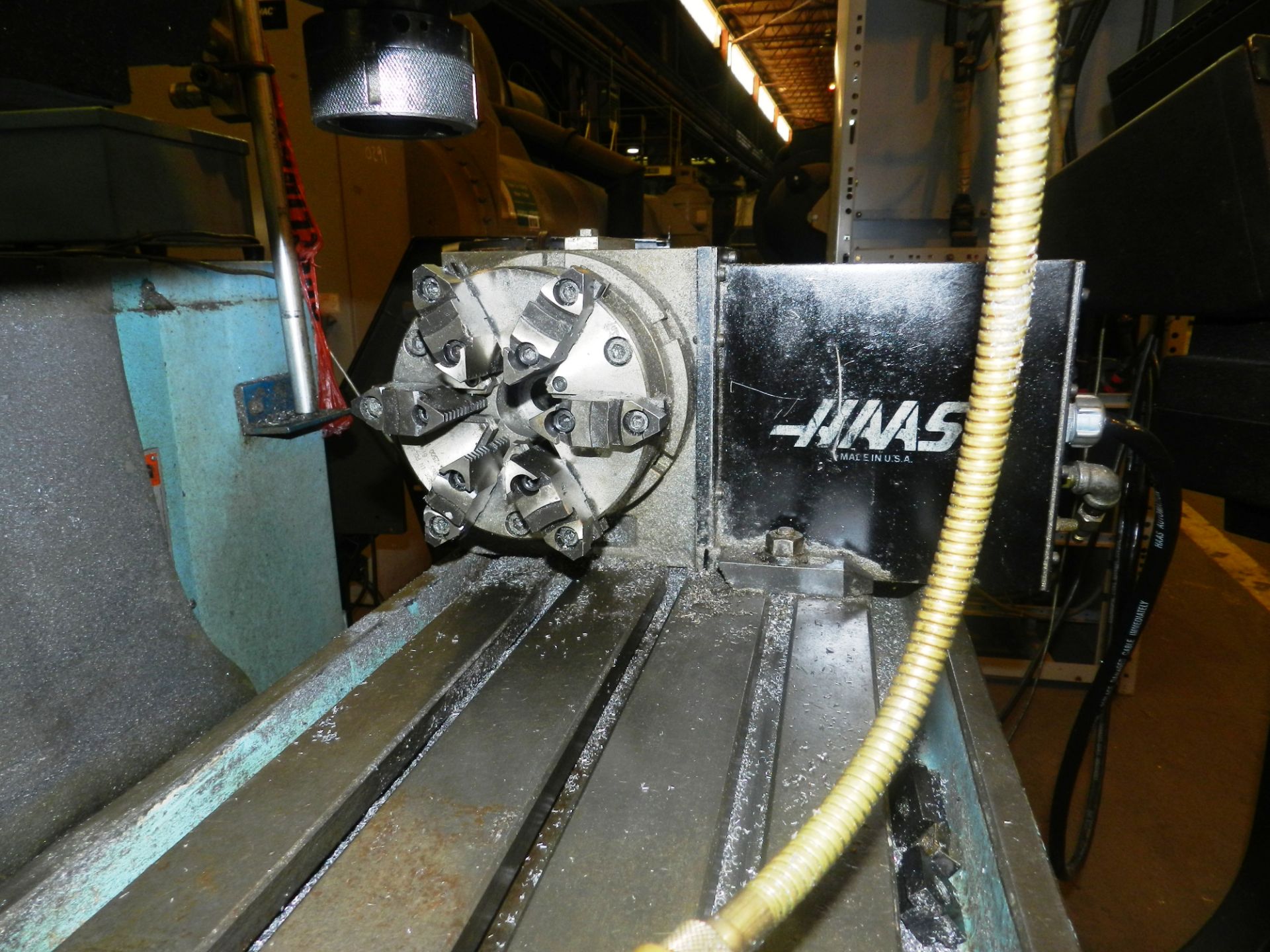 Hurco KM3P CNC Vertical Mill w/ HAAS Indexer - Image 7 of 9