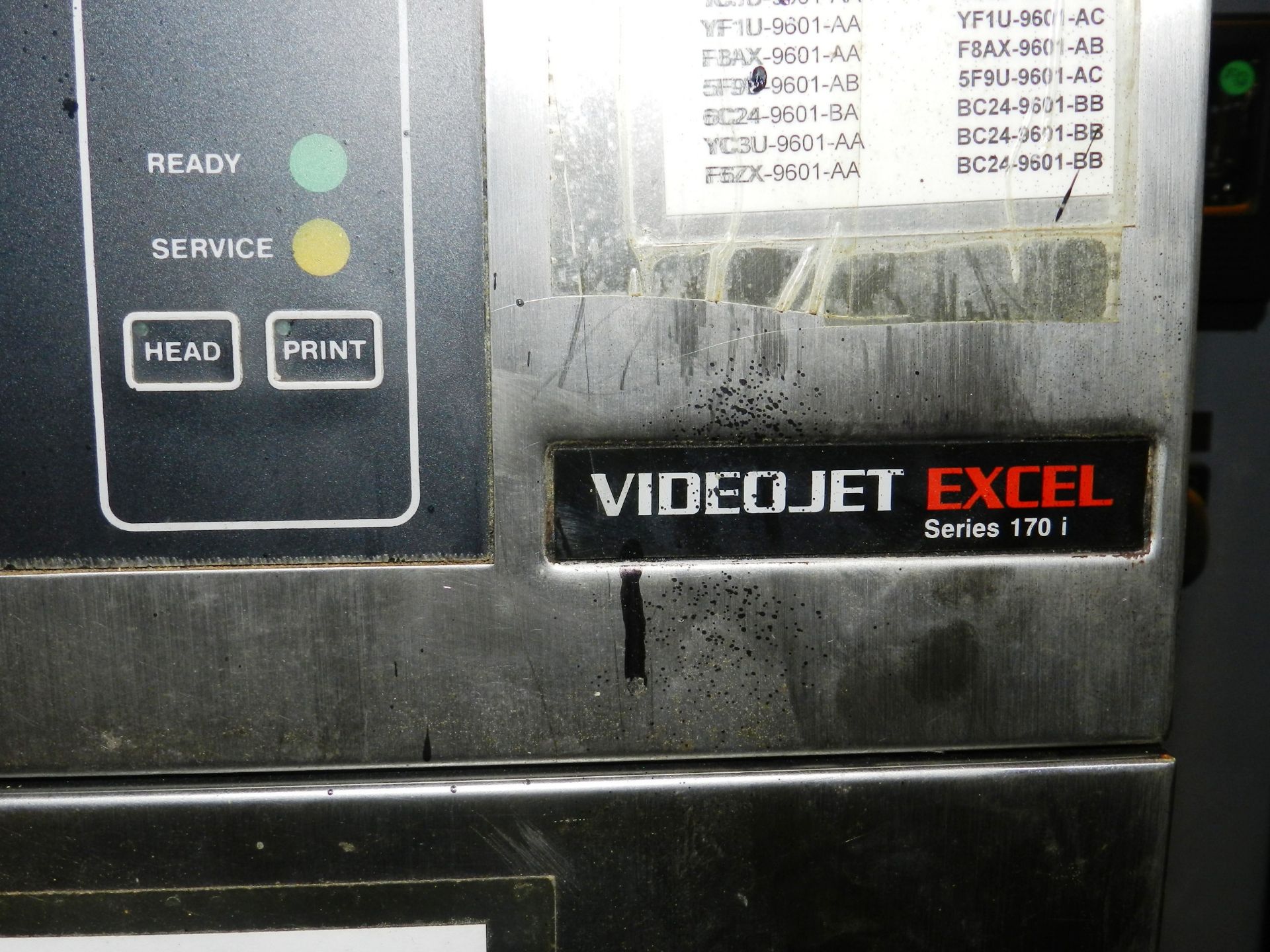 Videojet Ink Jet Marking Machine Excel 170I - Image 3 of 5