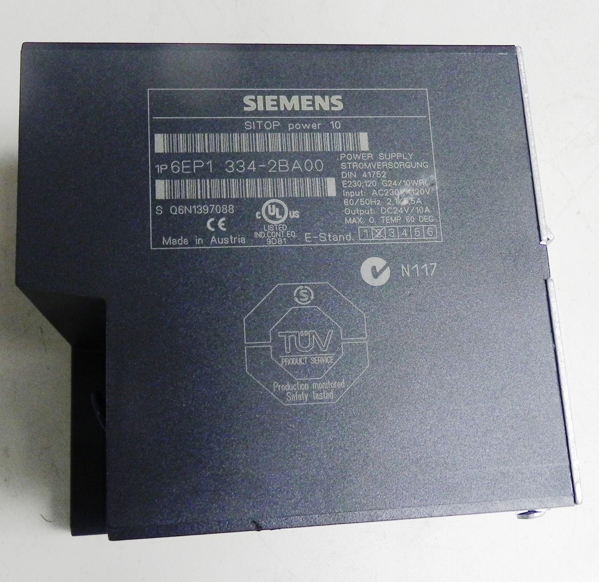 Siemens SITOP Power 10 Power Supply 6EP1334-2BA00 - Image 4 of 4