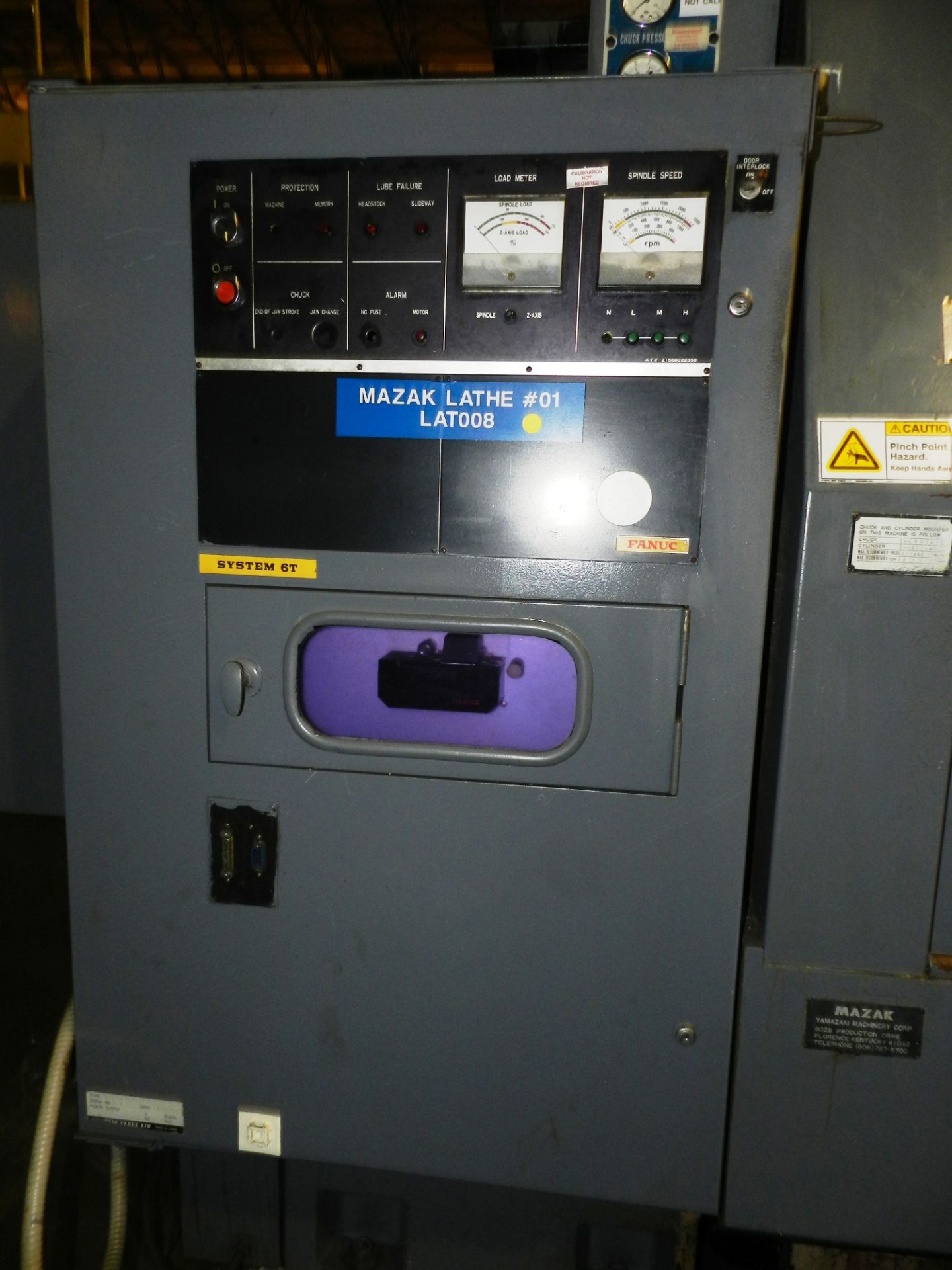 Mazak Slant Turn 30 Chucker Lathe Fanuc Controls - Image 6 of 7