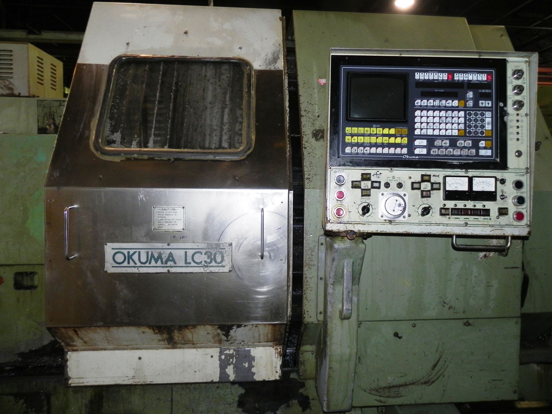 Okuma LC30 CNC Lathe OSP3000 - Image 6 of 11