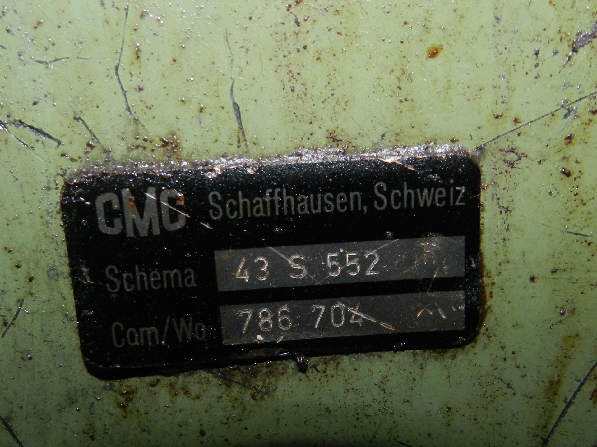 Tschudin HTG 402 Cylindrical Grinder - Image 3 of 11