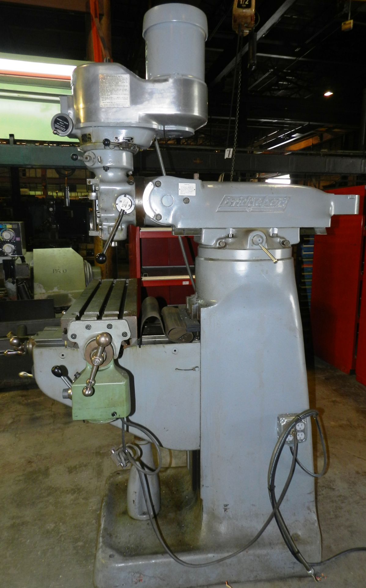 Bridgeport Vertical Milling Machine 9" x 36" - Image 2 of 7