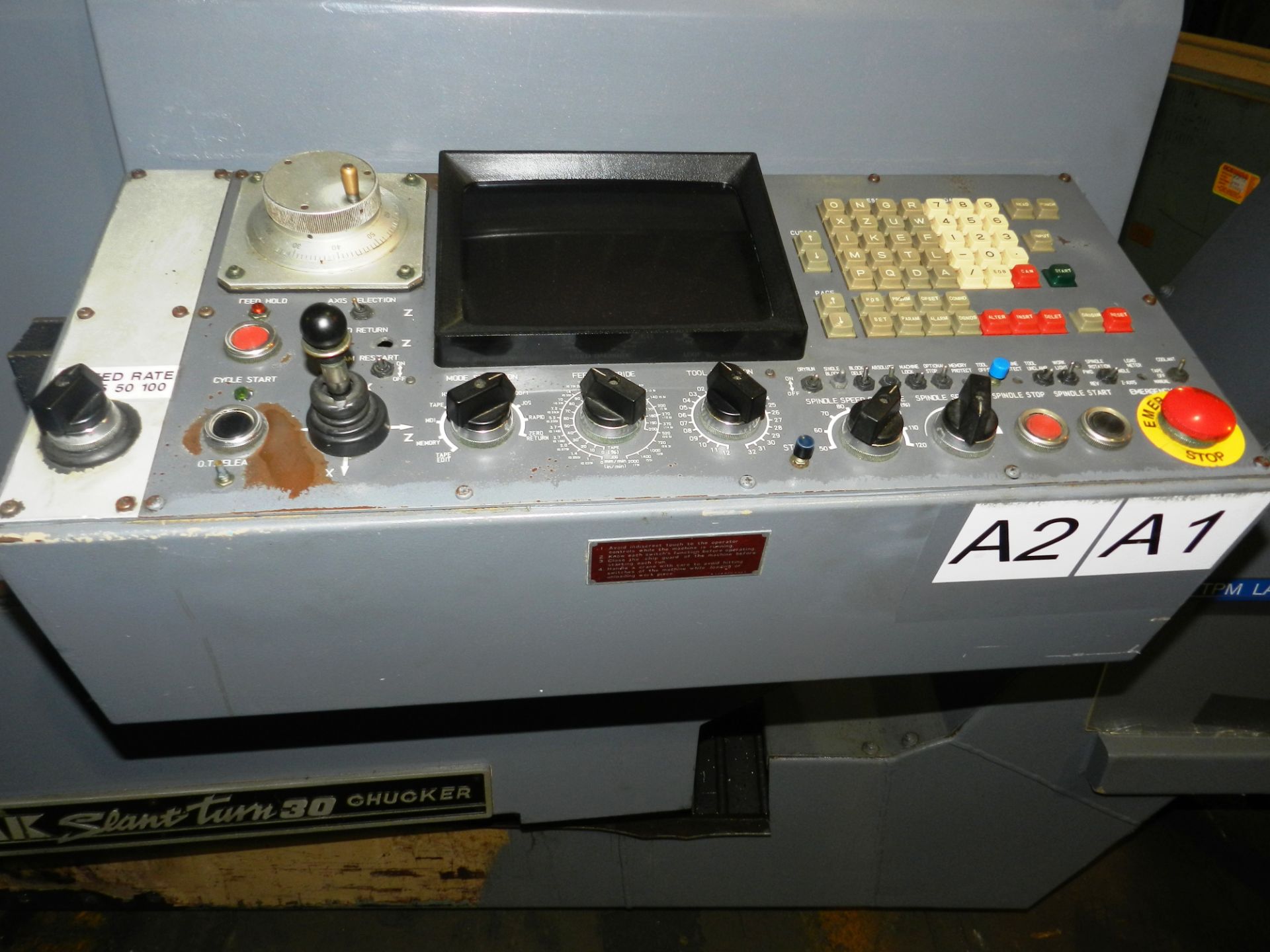 Mazak Slant Turn 30 Chucker Lathe Fanuc Controls - Image 8 of 8