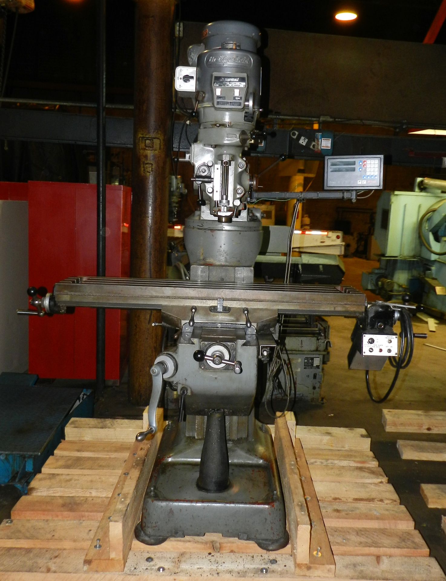 Bridgeport 9" x 48" Milling Machine 2HP