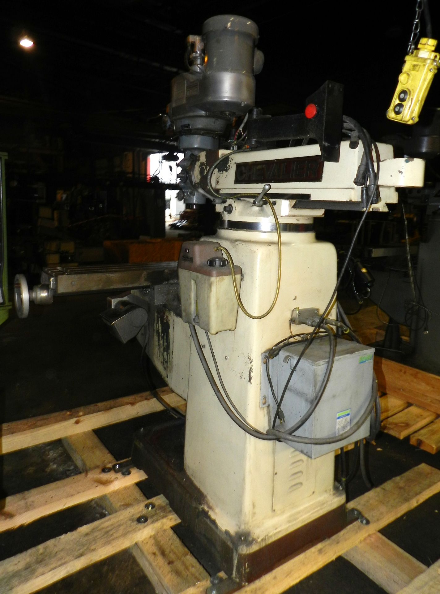 Chevalier FM-32KP 10" x 50" Milling Machine Bridgeport Head 2HP - Image 10 of 12