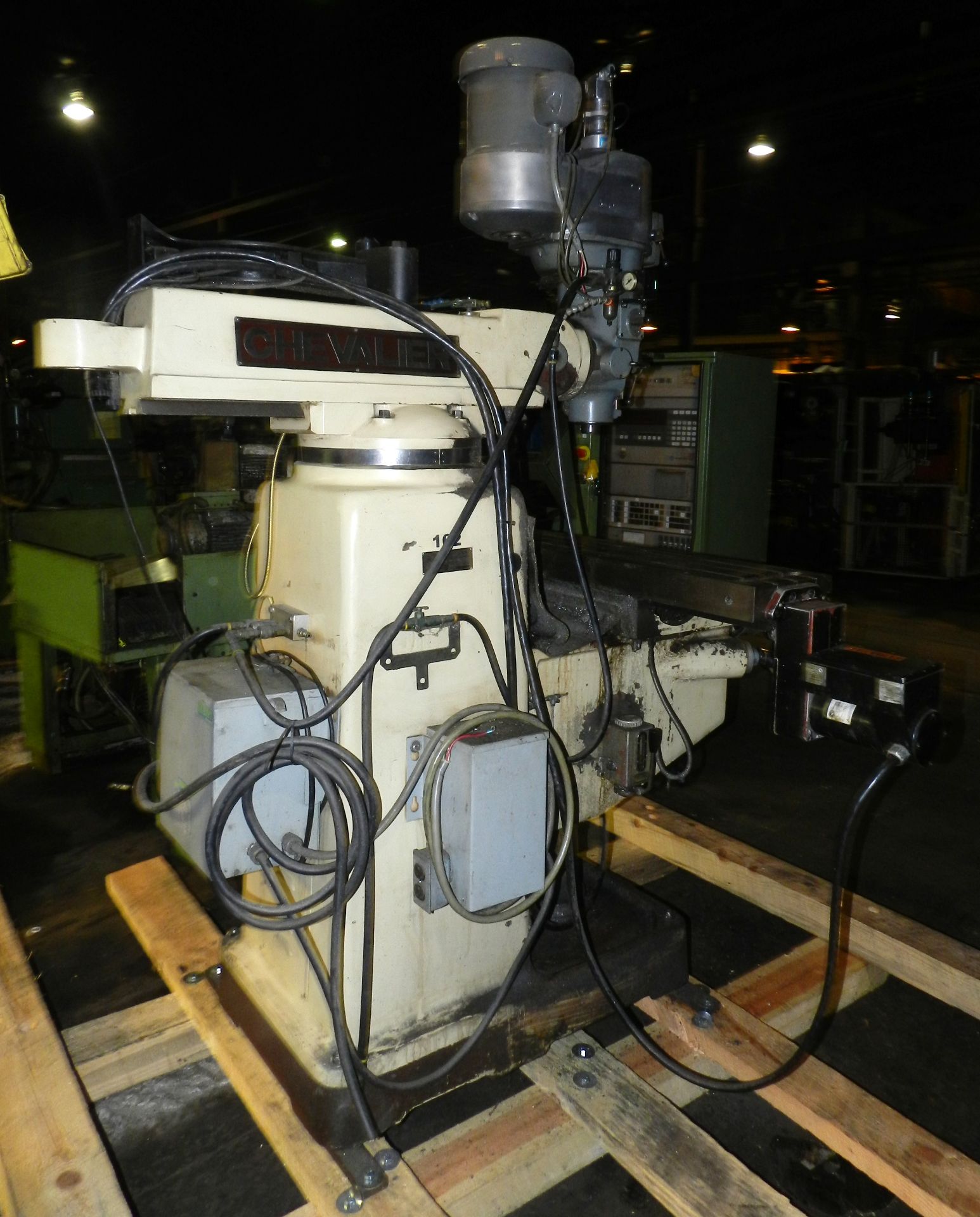 Chevalier FM-32KP 10" x 50" Milling Machine Bridgeport Head 2HP - Image 9 of 12